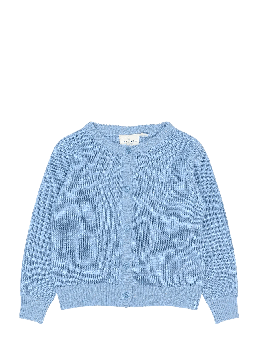 THE NEW SIBLINGS - TNSTSolei Glitter Knit Cardigan - cardigans - forever blue - 1