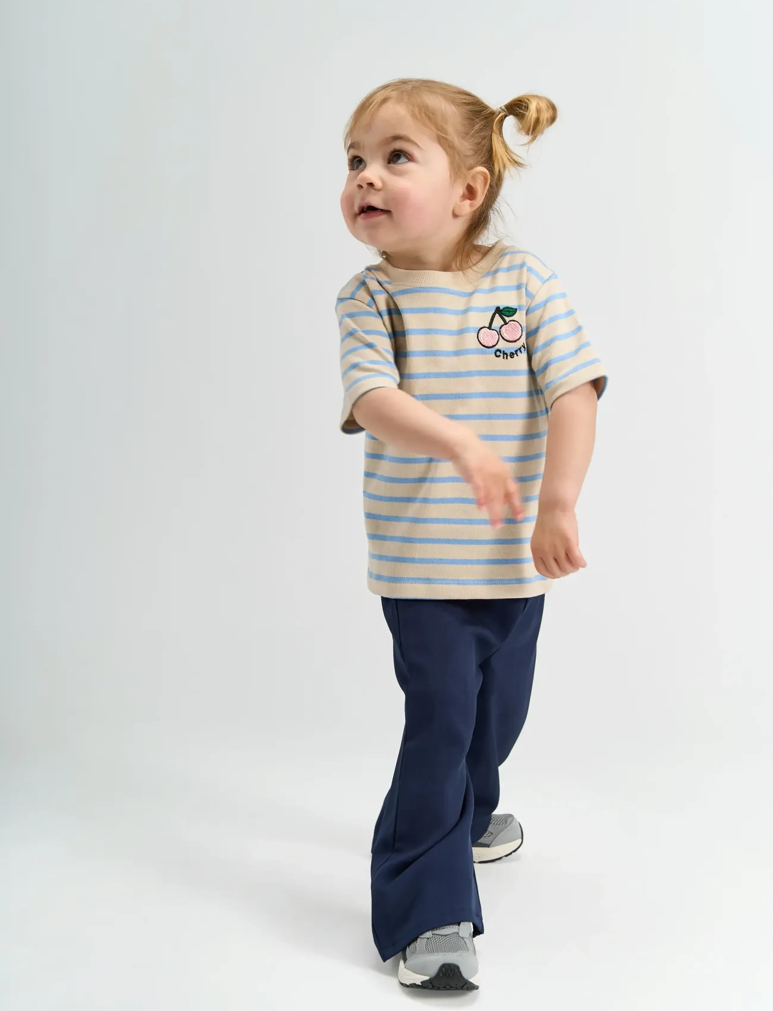 THE NEW SIBLINGS - TNSTScarlett Wide Pants - babyhosen - navy blazer - 3