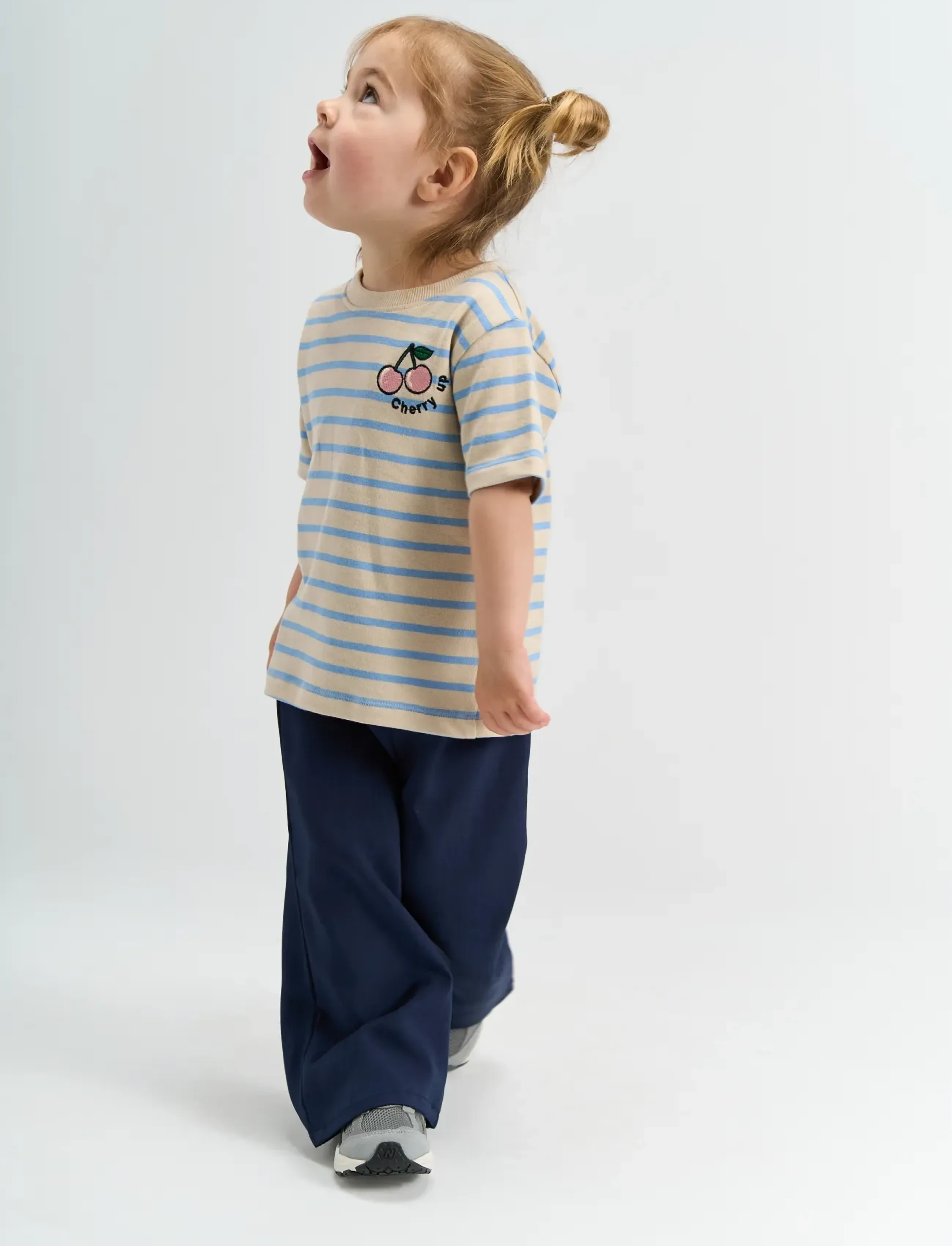 THE NEW SIBLINGS - TNSTScarlett Wide Pants - herbstliche kleidung - navy blazer - 3