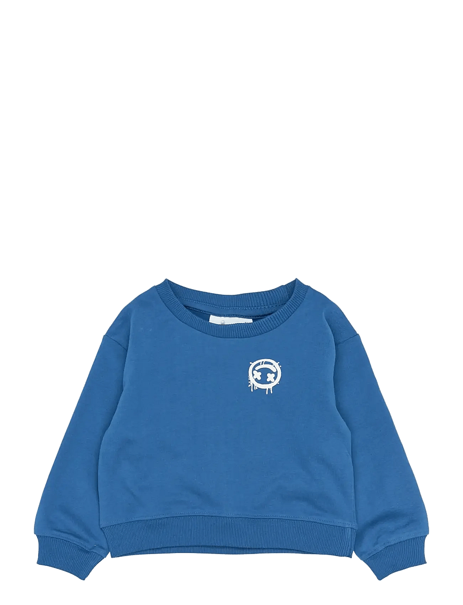 THE NEW SIBLINGS - TNSTSamson OS Sweatshirt - sweatshirts - true blue - 1
