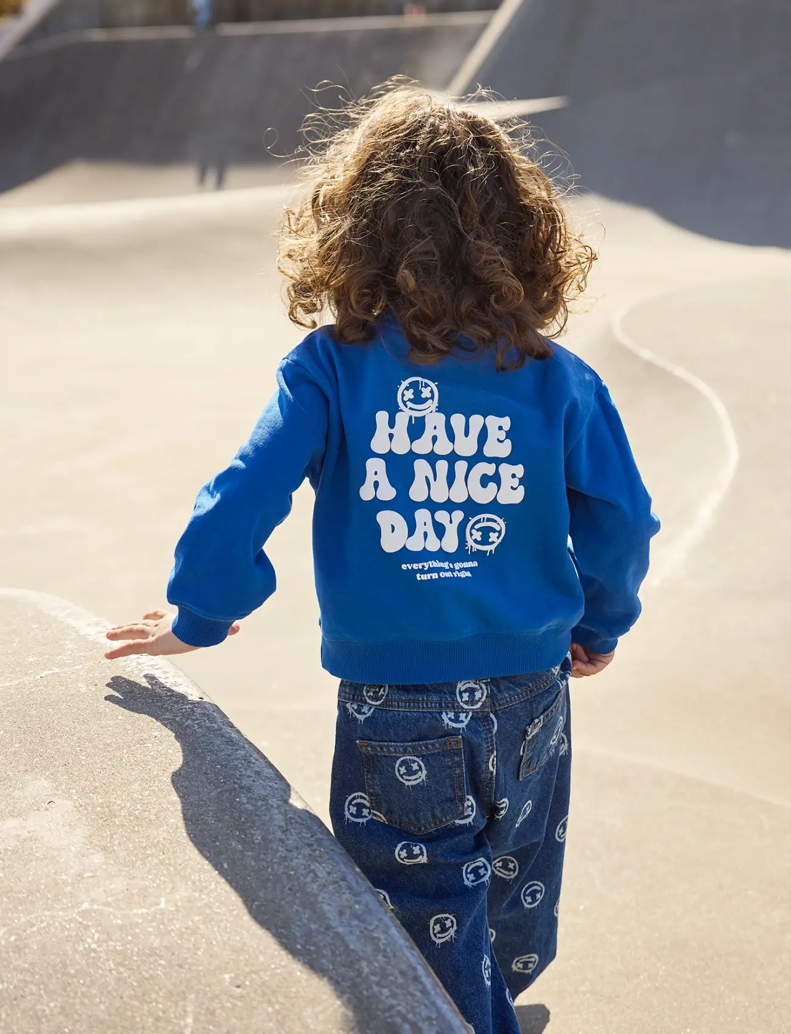 THE NEW SIBLINGS - TNSTSamson OS Sweatshirt - sweatshirts - true blue - 5