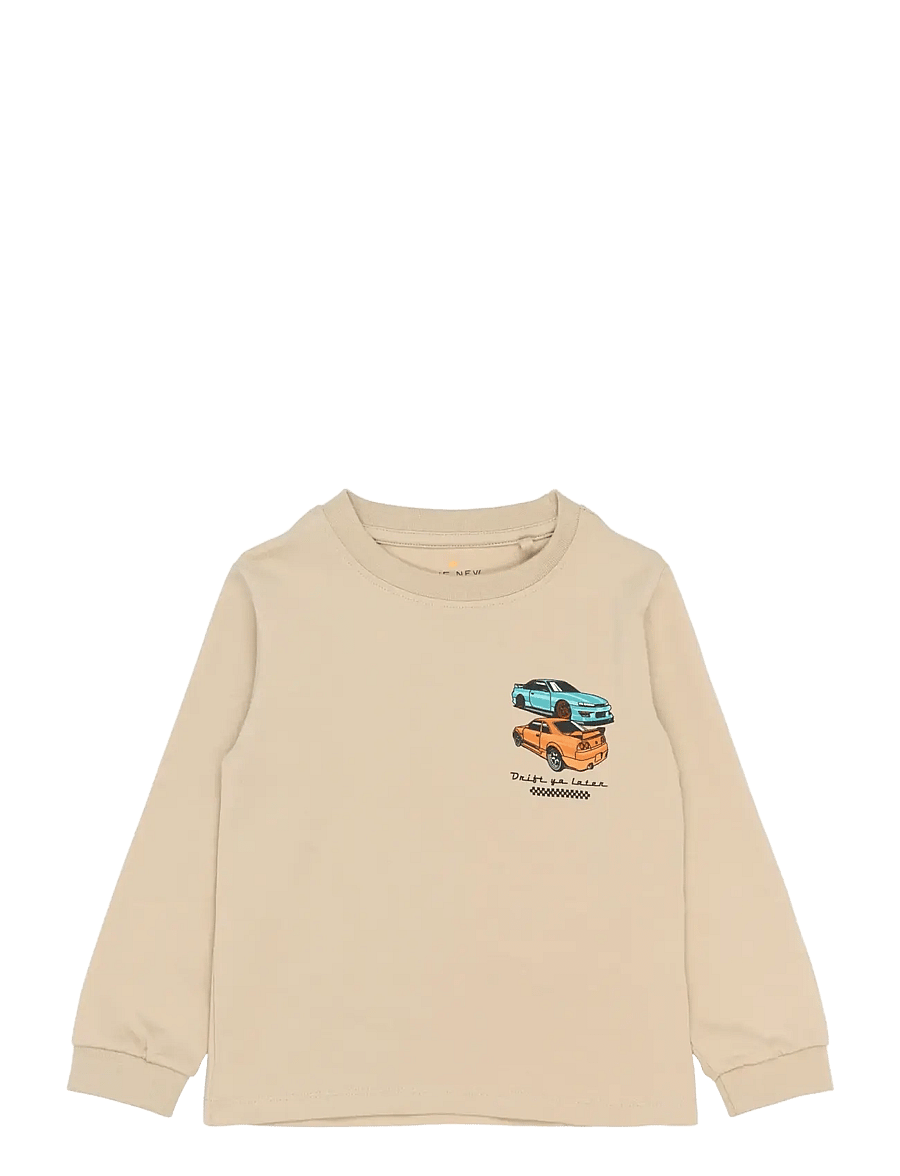 THE NEW SIBLINGS - TNSTSutton L_S Tee - dressipluusid - humus - 0