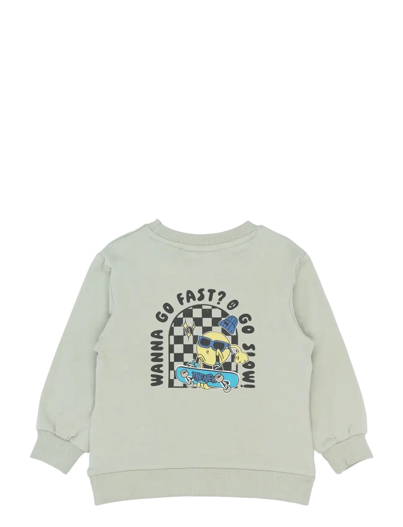 THE NEW SIBLINGS - TNSTStan Sweatshirt - sweatshirts - aqua gray - 2