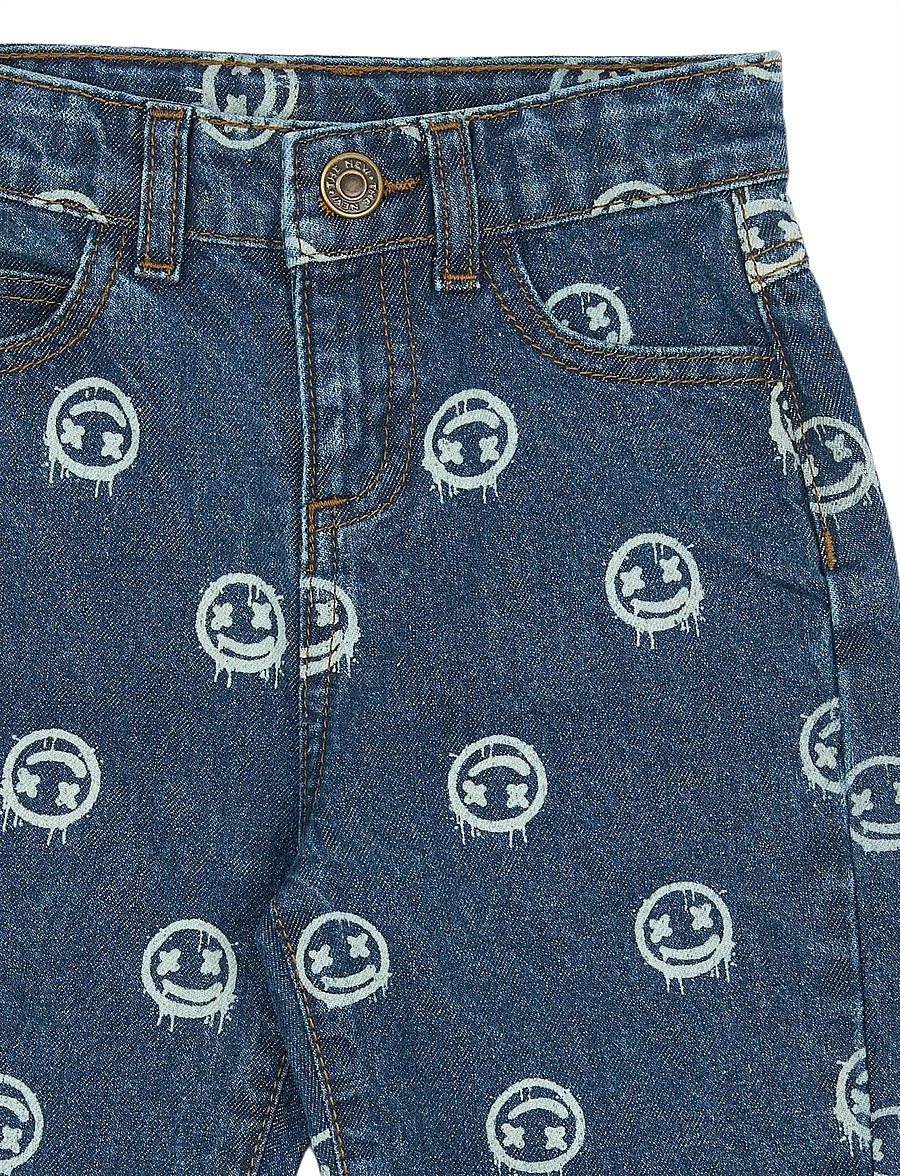 THE NEW SIBLINGS - TNSTSpero Baggy Fit Jeans - loose jeans - medium blue denim aop - 5