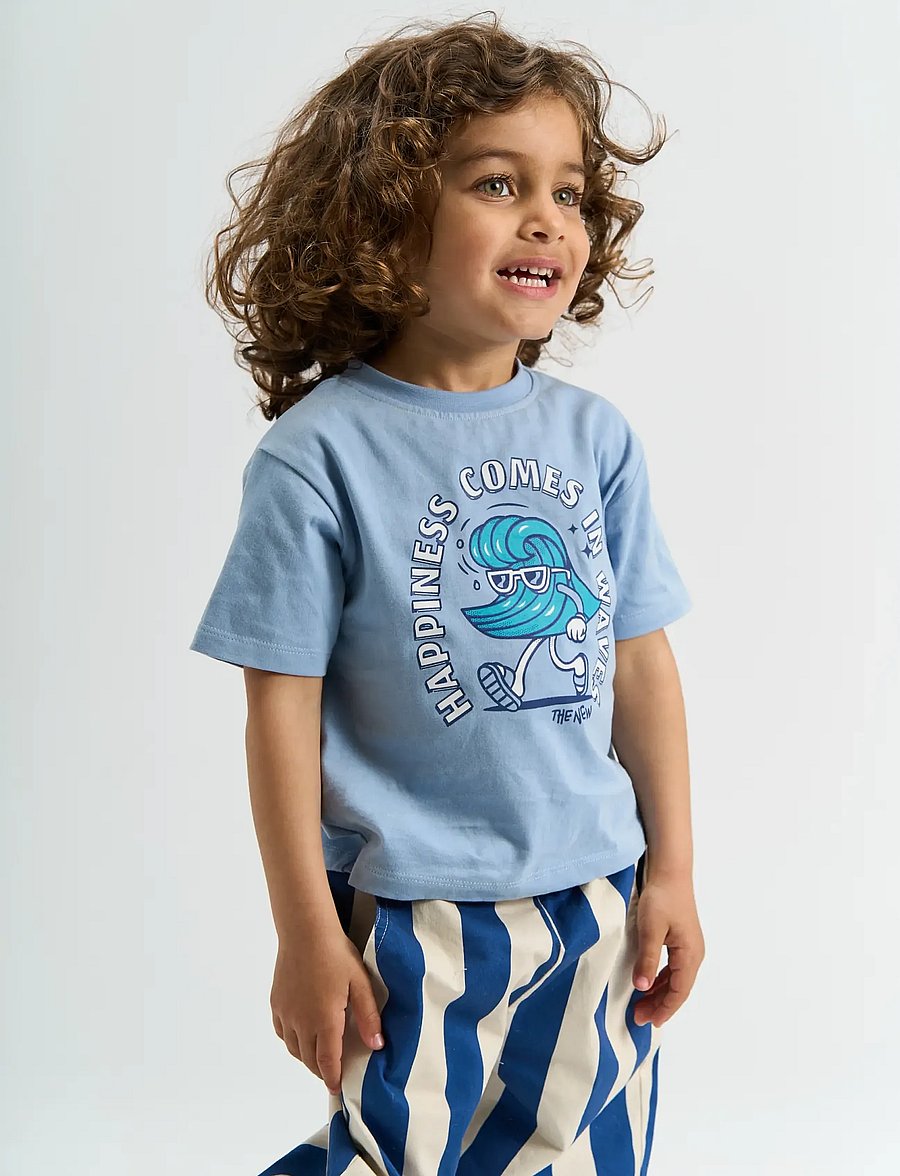 THE NEW SIBLINGS - TNSTSilas Baggy Pants - einkaufen nach alter von - true blue striped - 0