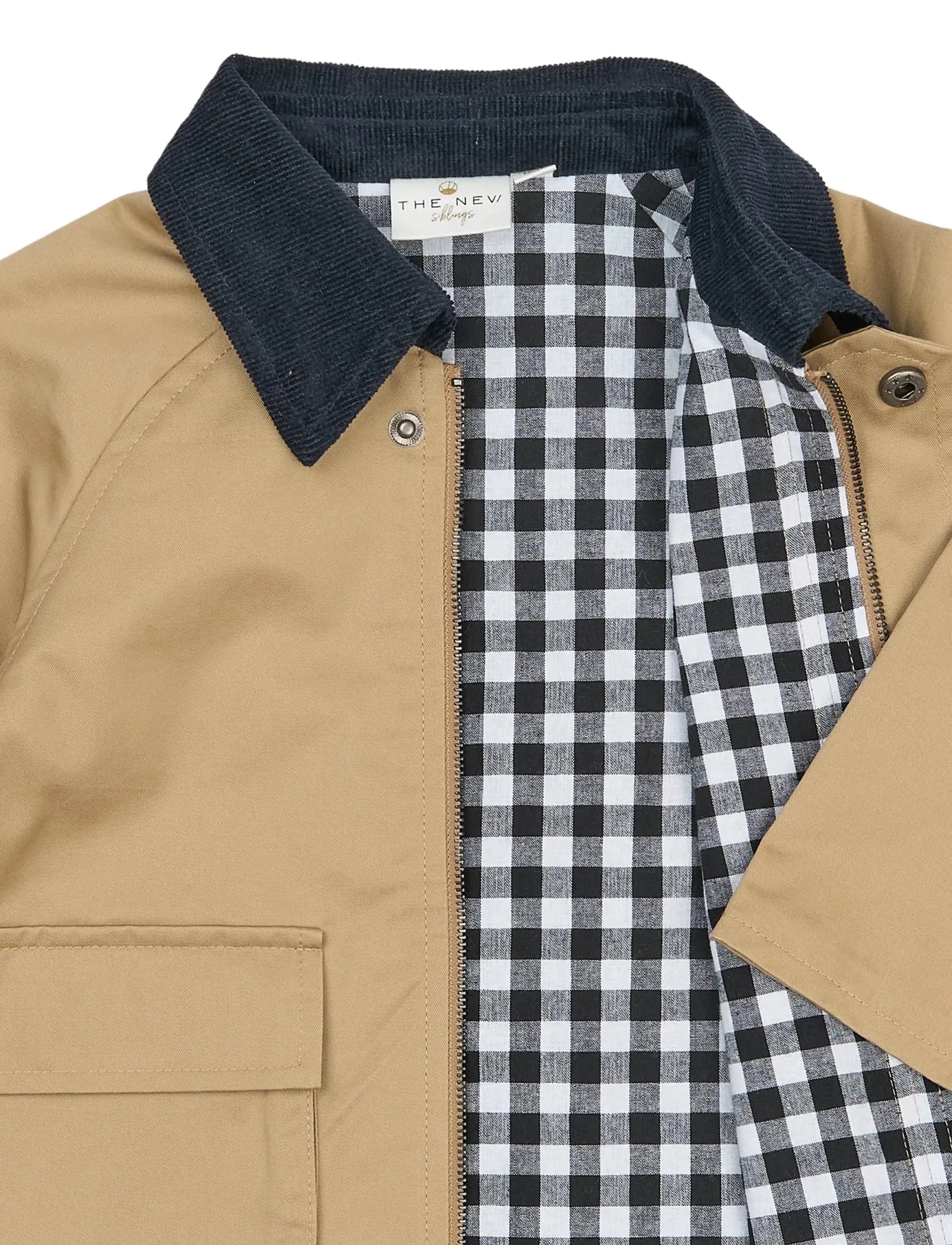 THE NEW SIBLINGS - TNSTSylvester Jacket - humus - 2