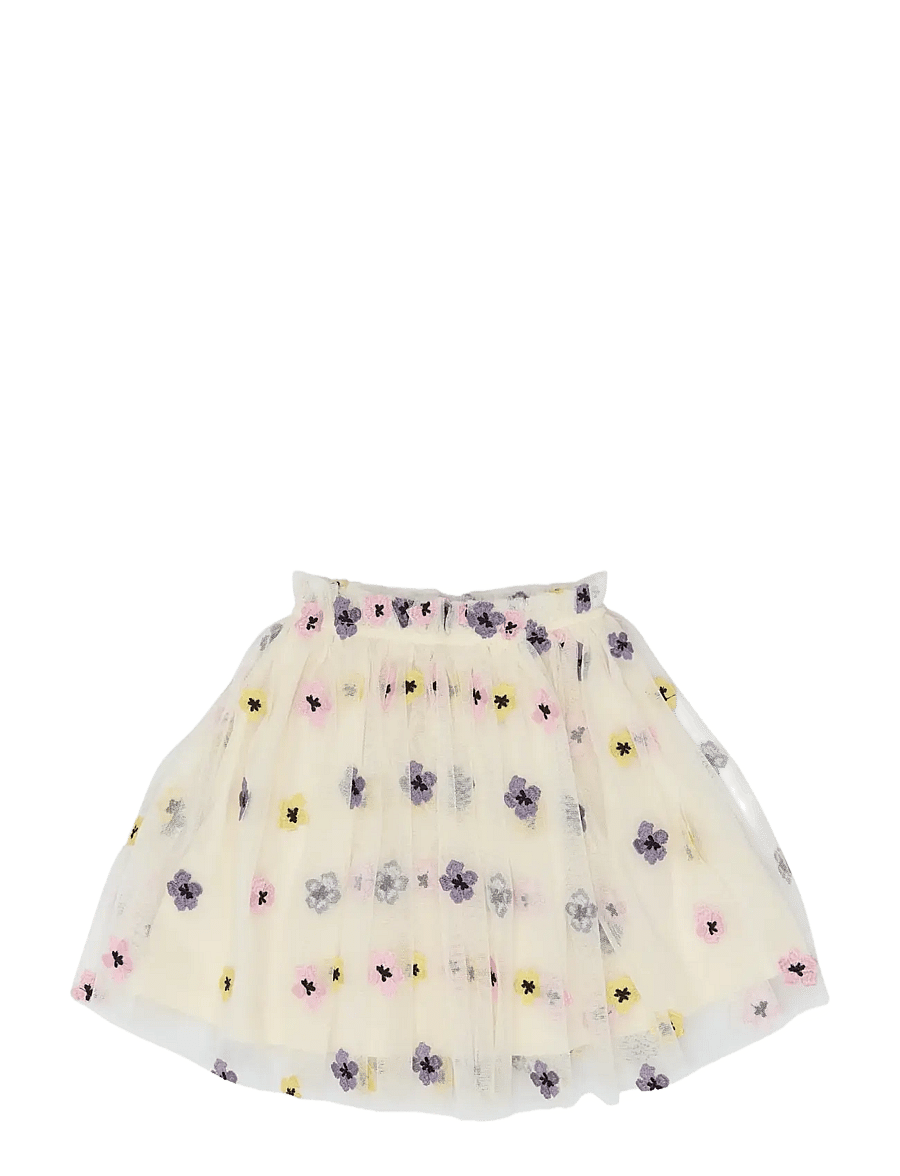 THE NEW SIBLINGS - TNSTSvelda Skirt - tylnederdel - gardenia emb - 0