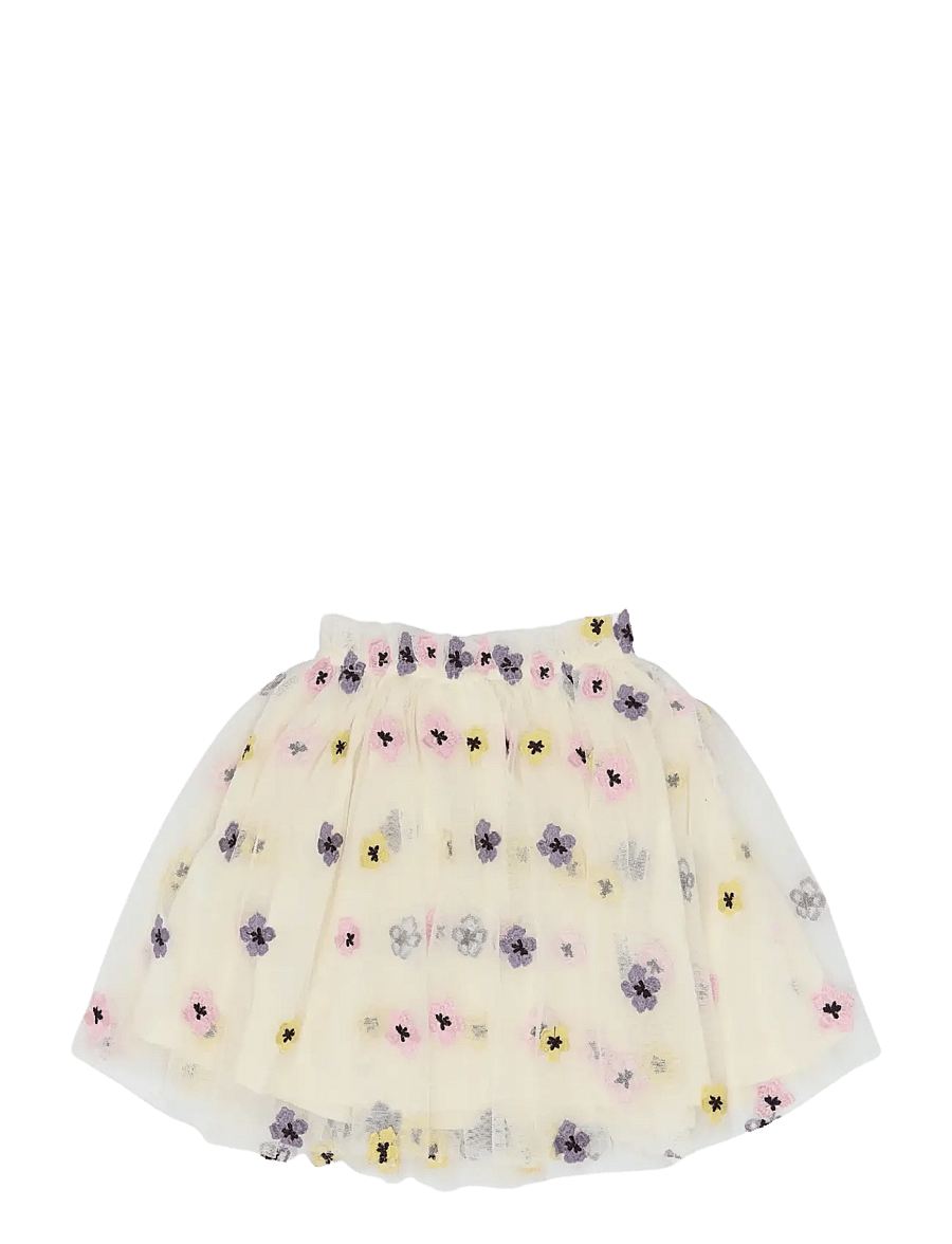 THE NEW SIBLINGS - TNSTSvelda Skirt - tylnederdel - gardenia emb - 1