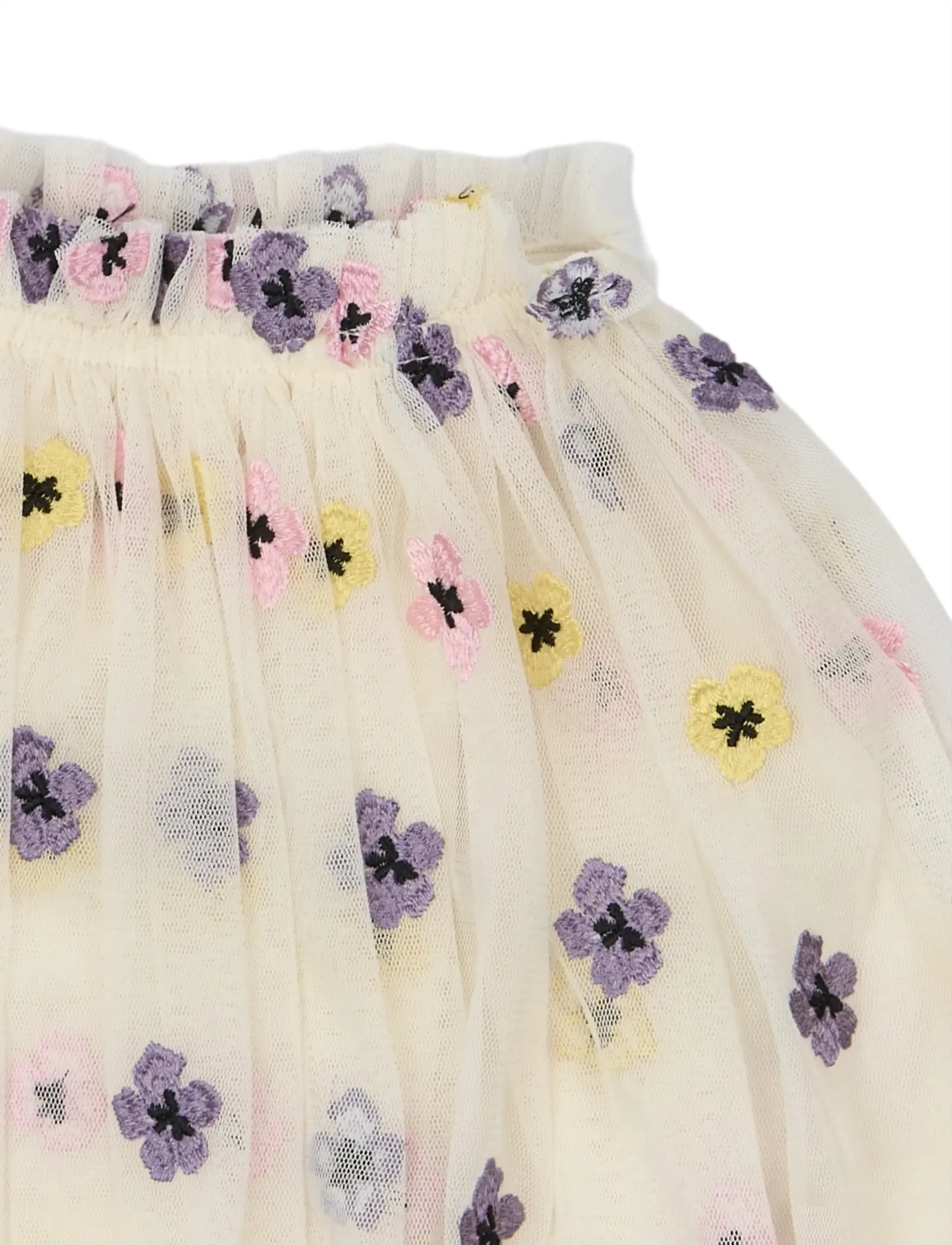 THE NEW SIBLINGS - TNSTSvelda Skirt - tylnederdel - gardenia emb - 2