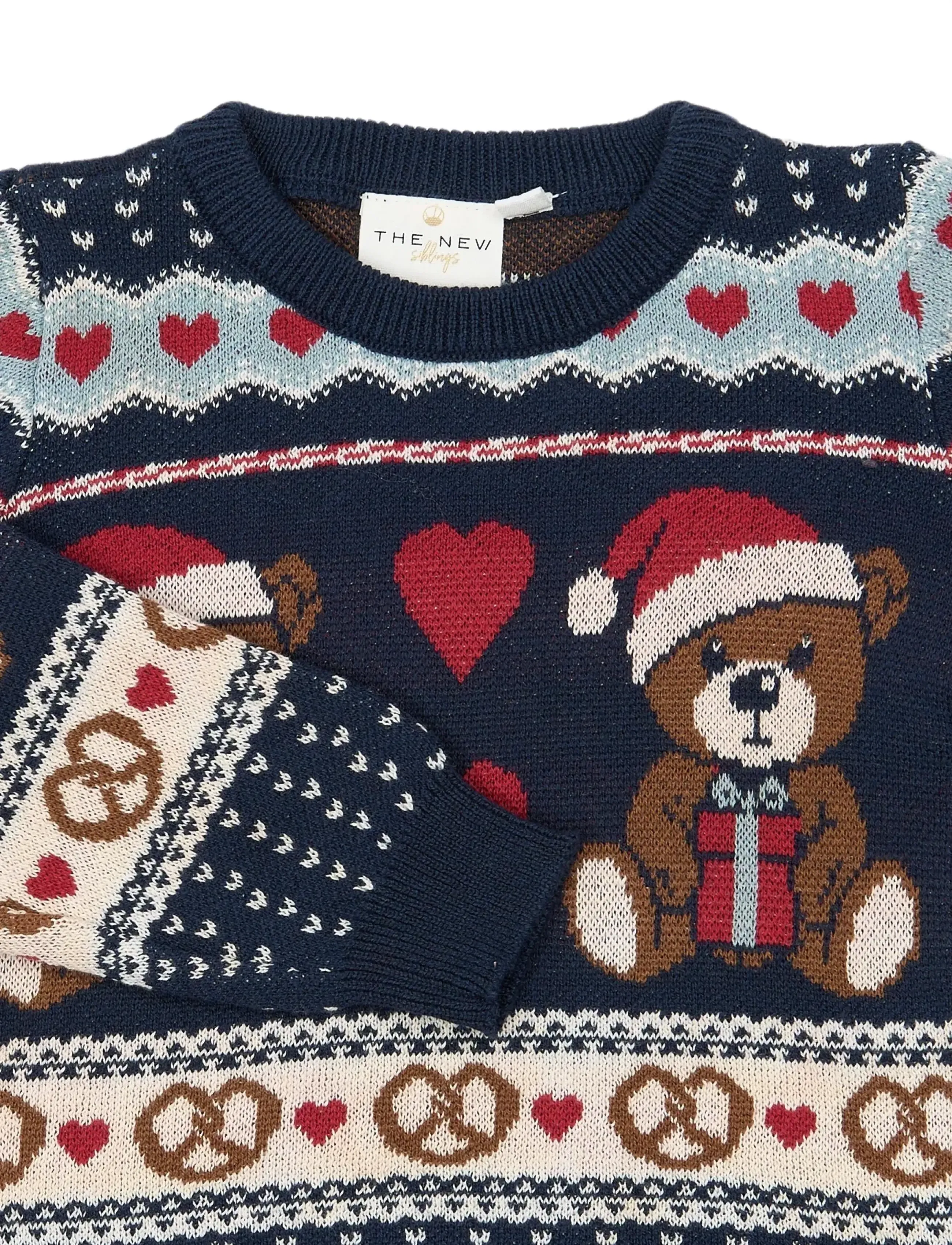 THE NEW SIBLINGS - TNSTHoliday Jacquard Pullover - multi colour - 4