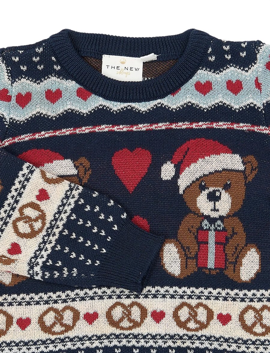THE NEW SIBLINGS - TNSTHoliday Jacquard Pullover - multi colour - 4