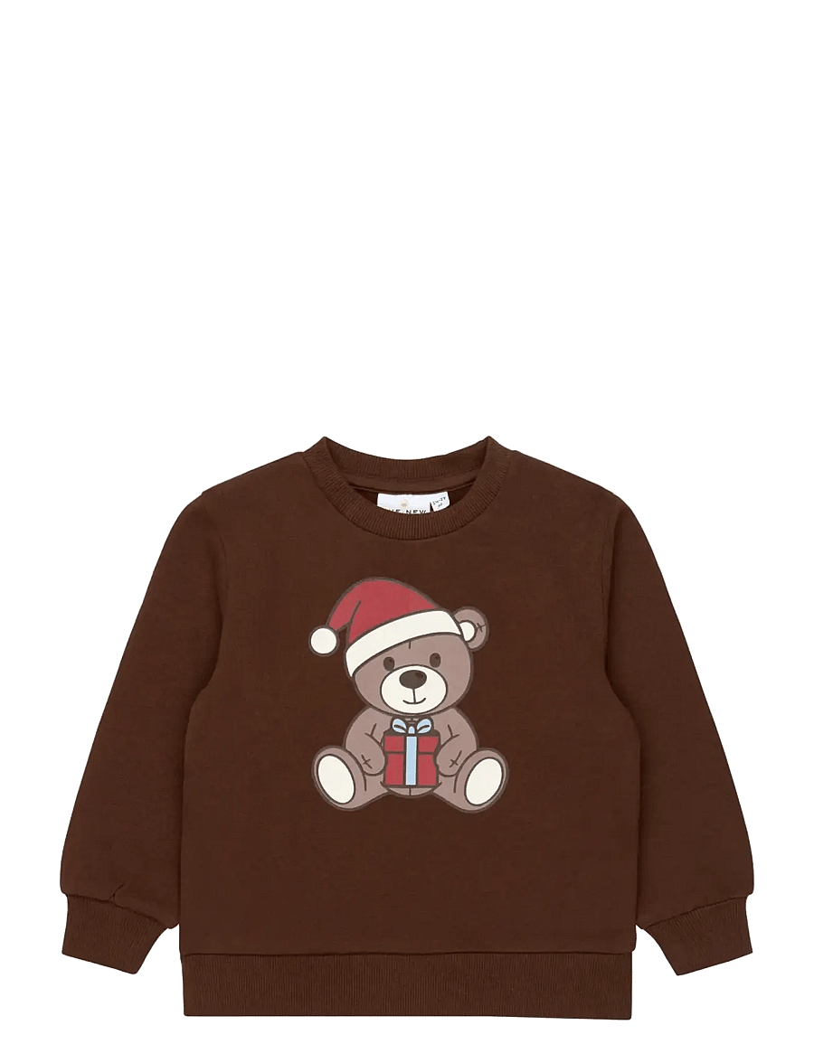 THE NEW SIBLINGS - TNSTHoliday Sweatshirt - dressipluusid - chestnut - 0