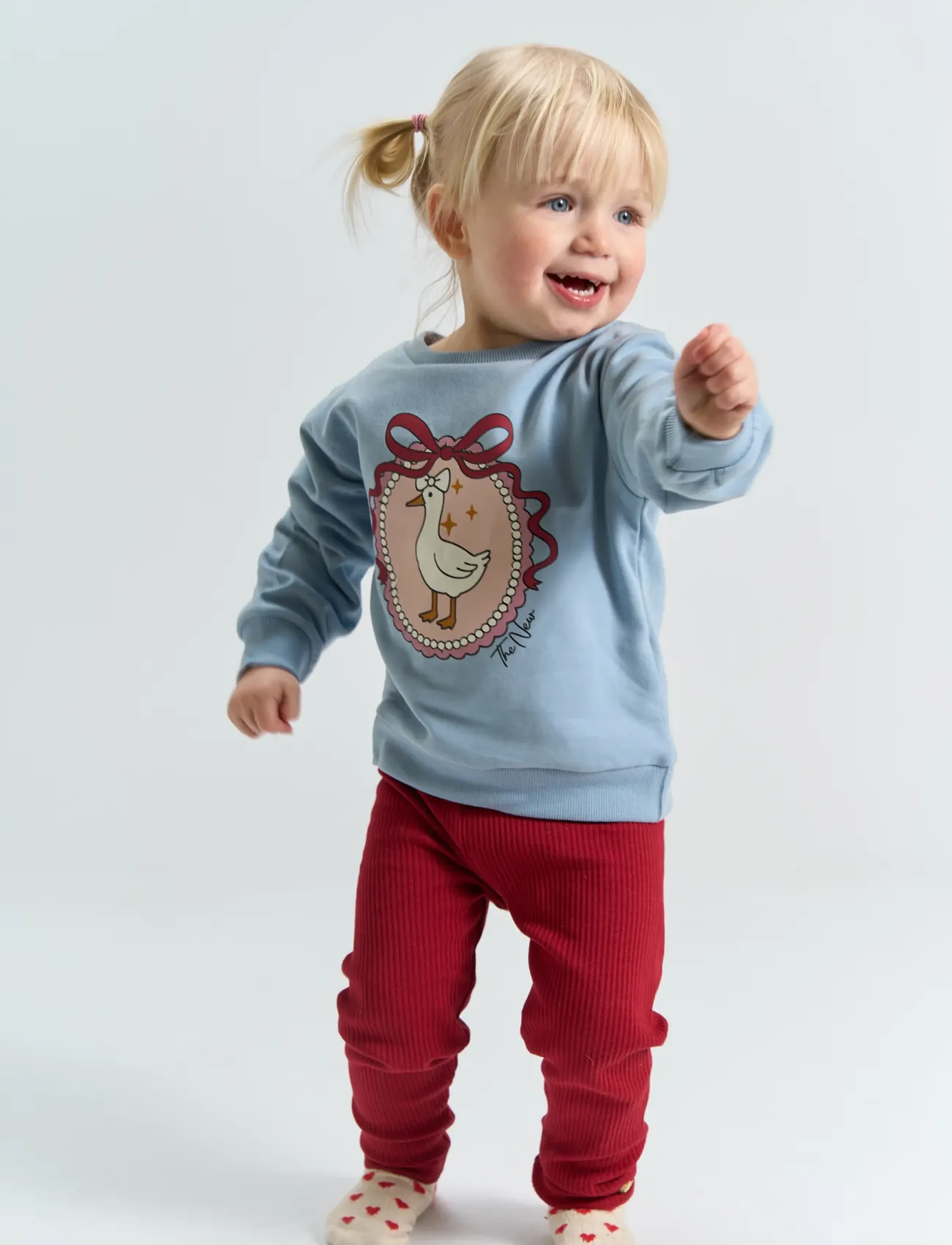 THE NEW SIBLINGS TNSTYasmina Sweatshirt - Dressipluusid ja kapuutsiga pusad - ASHLEY BLUE / blue