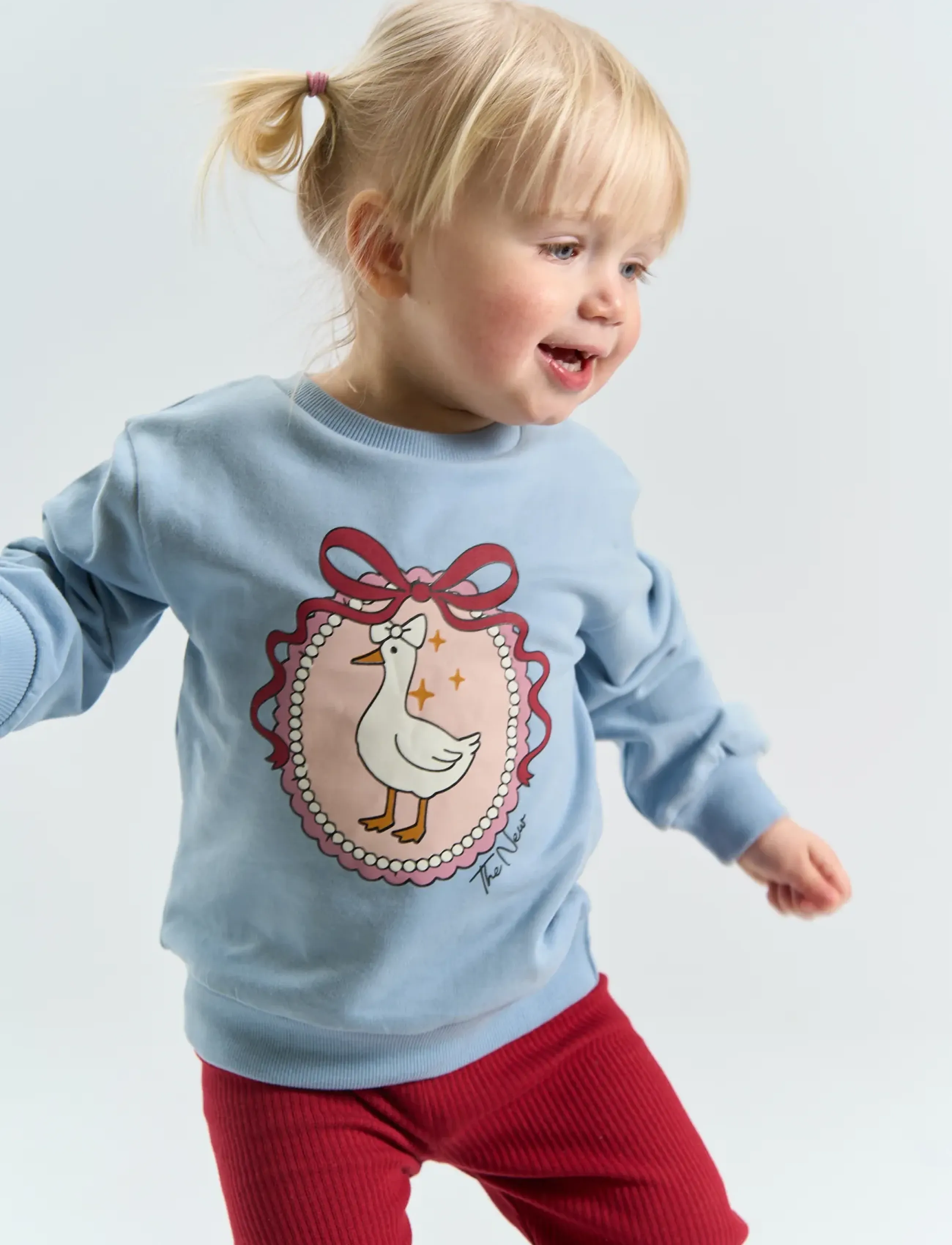 THE NEW SIBLINGS - TNSTYasmina Sweatshirt - dressipluusid - ashley blue - 3
