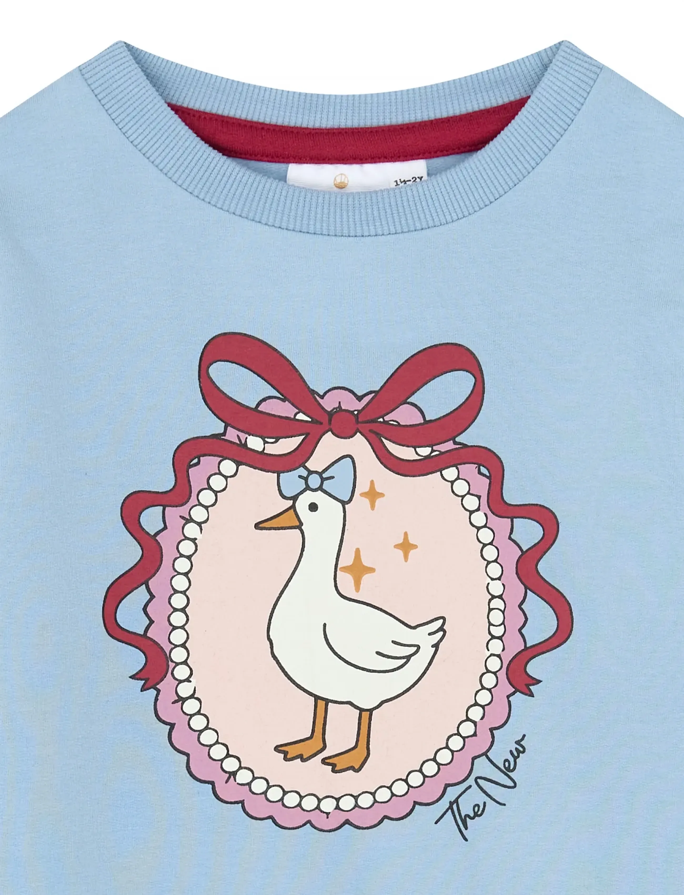 THE NEW SIBLINGS - TNSTYasmina Sweatshirt - dressipluusid - ashley blue - 4
