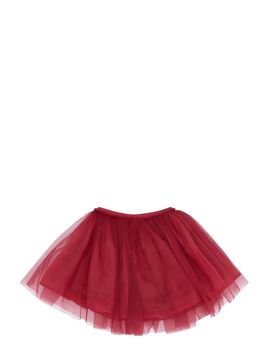 THE NEW SIBLINGS - TNSTRosette Mesh Skirt - tyllkjolar - rio red tn - 2