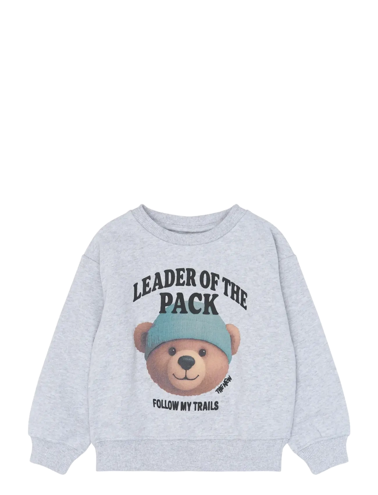 THE NEW SIBLINGS - TNSTYvan OS Sweatshirt - dressipluusid - light grey melange - 1