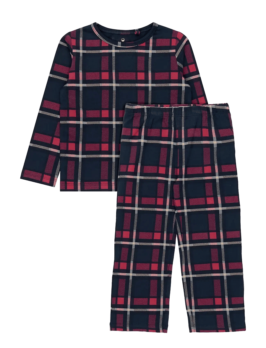 THE NEW SIBLINGS - TNSTHoliday Tartan Night Set - komplektid - navy blazer check - 1