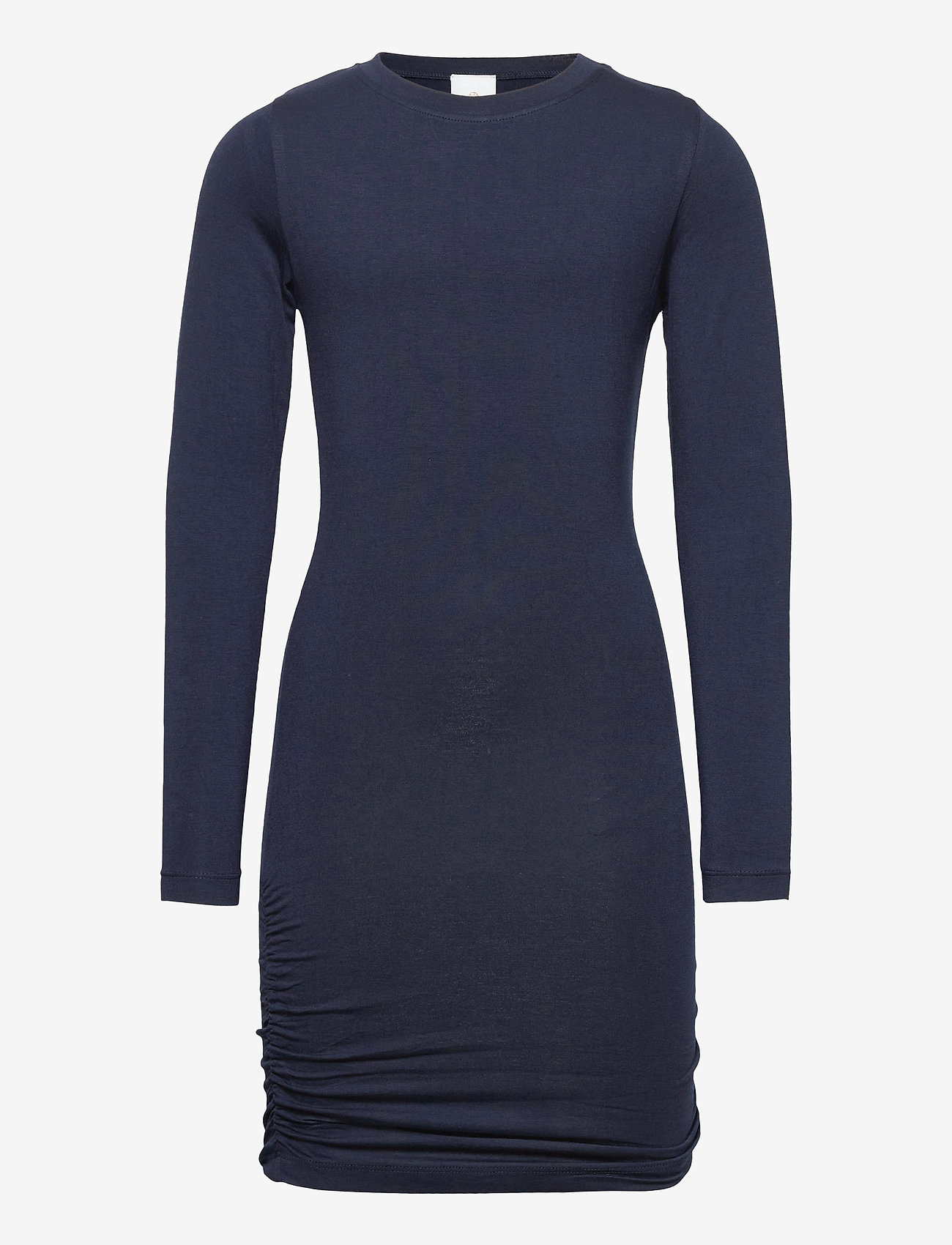 The New - BASIC L_S DRESS NOOS SUSTAINABLE - long-sleeved casual dresses - navy blazer - 0