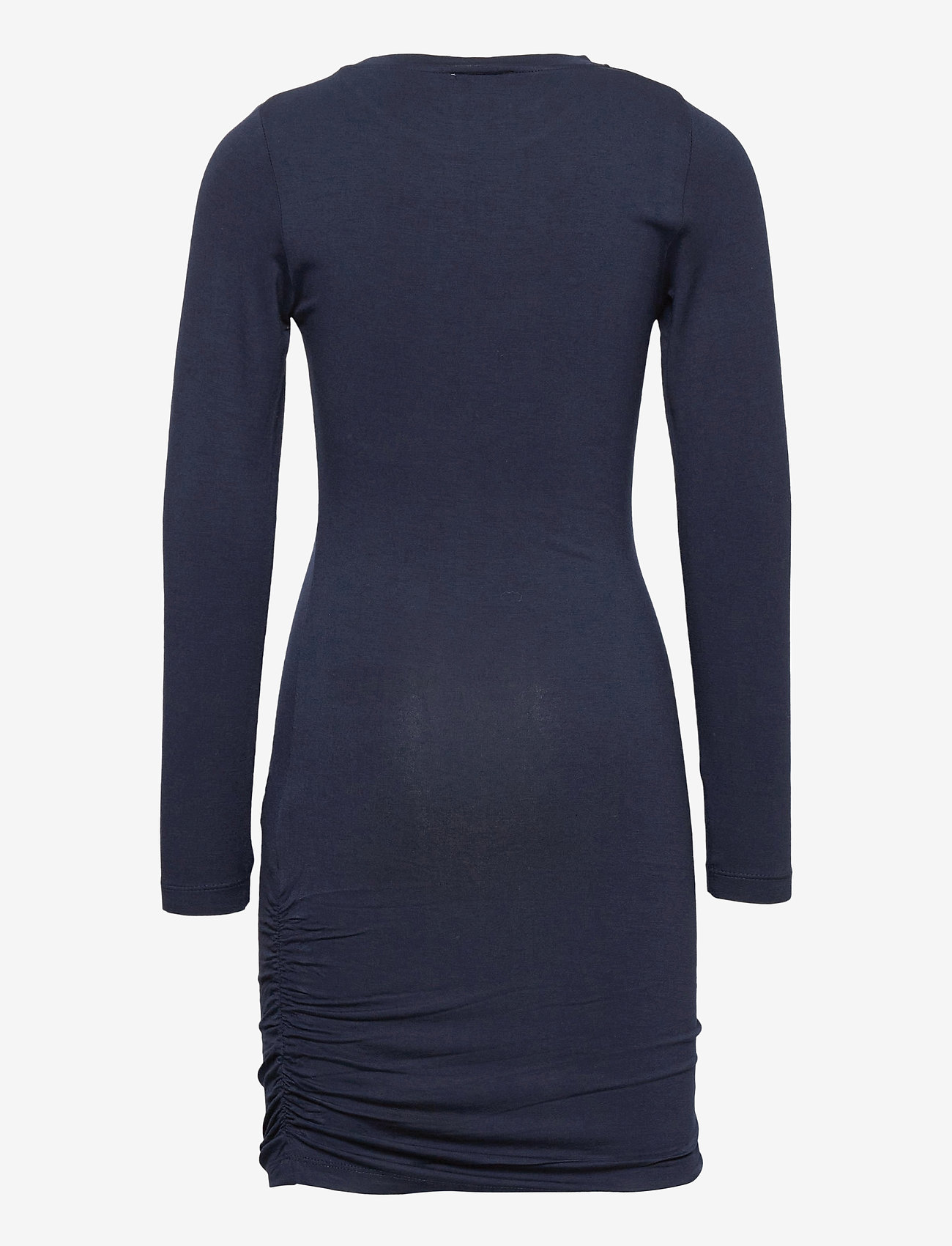 The New - BASIC L_S DRESS NOOS SUSTAINABLE - langärmelige freizeitkleider - navy blazer - 1