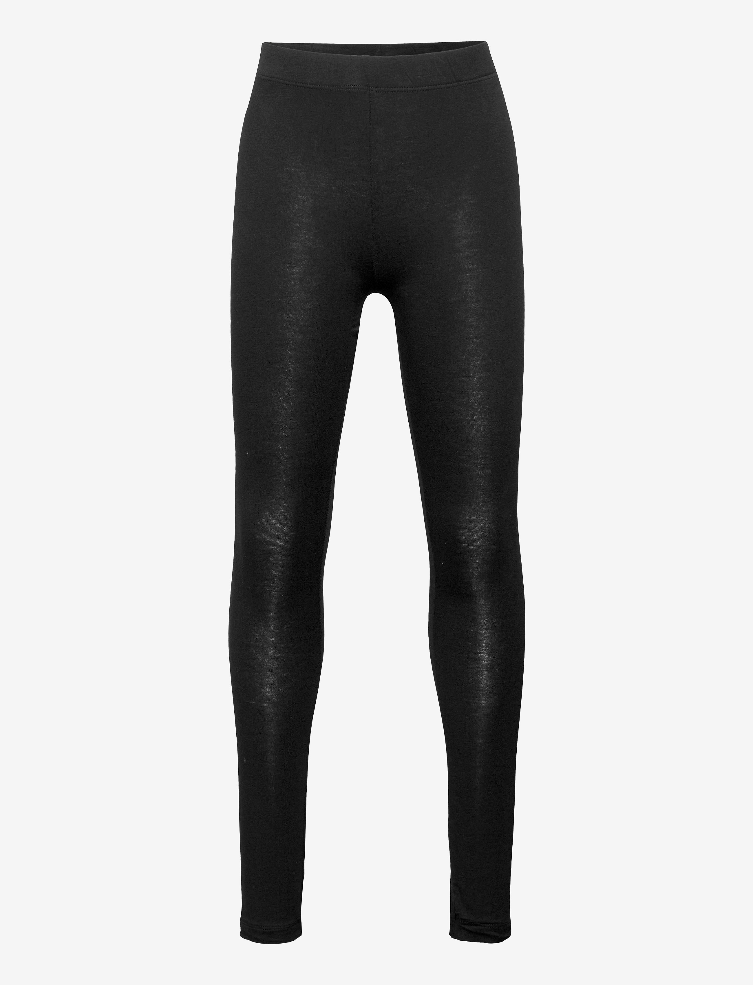The New Basic Leggings Noos Sustainable, 122-128, Black, Underdele > Leggings, Børn