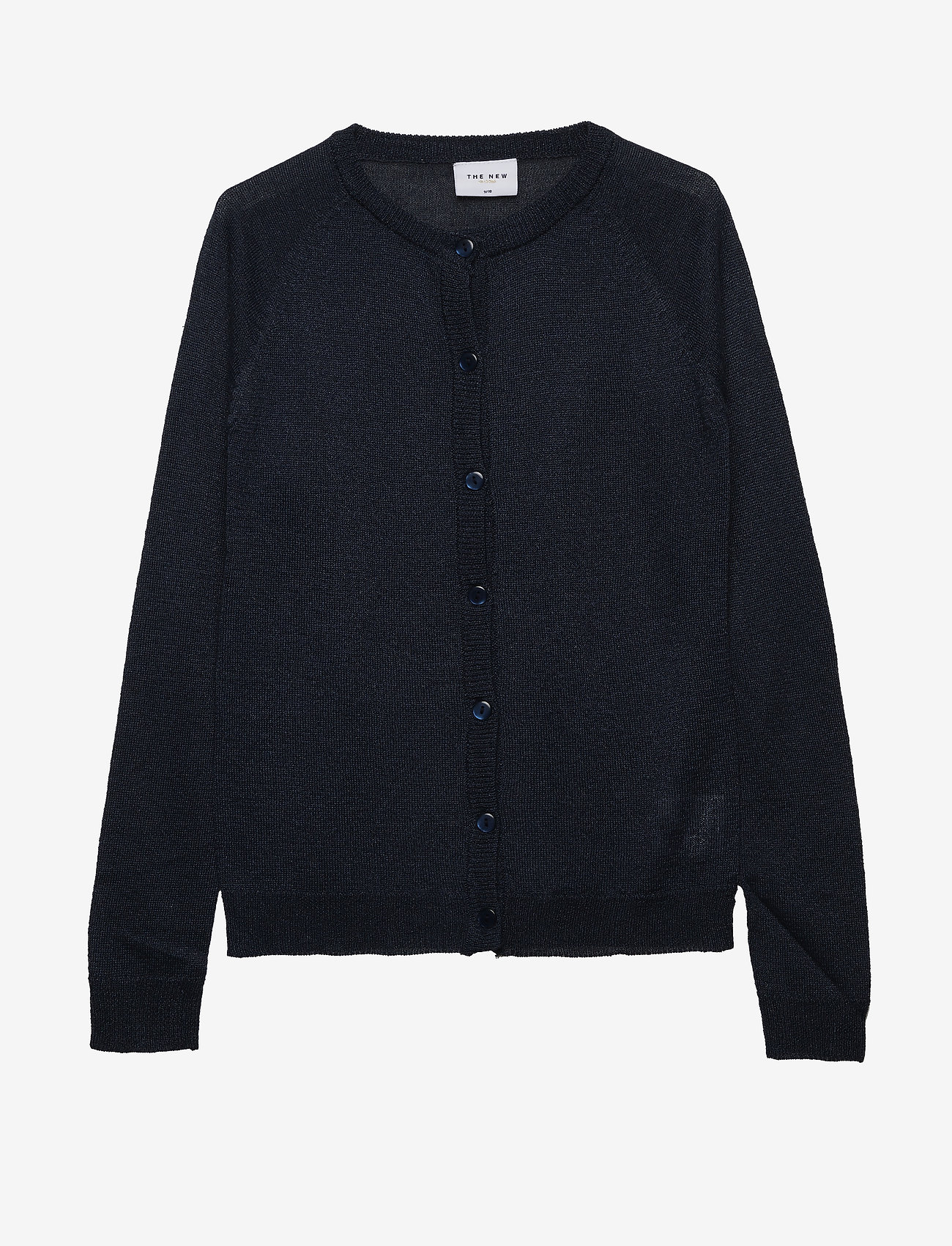 The New - AYA GLITTER CARDIGAN NOOS - black iris - 0