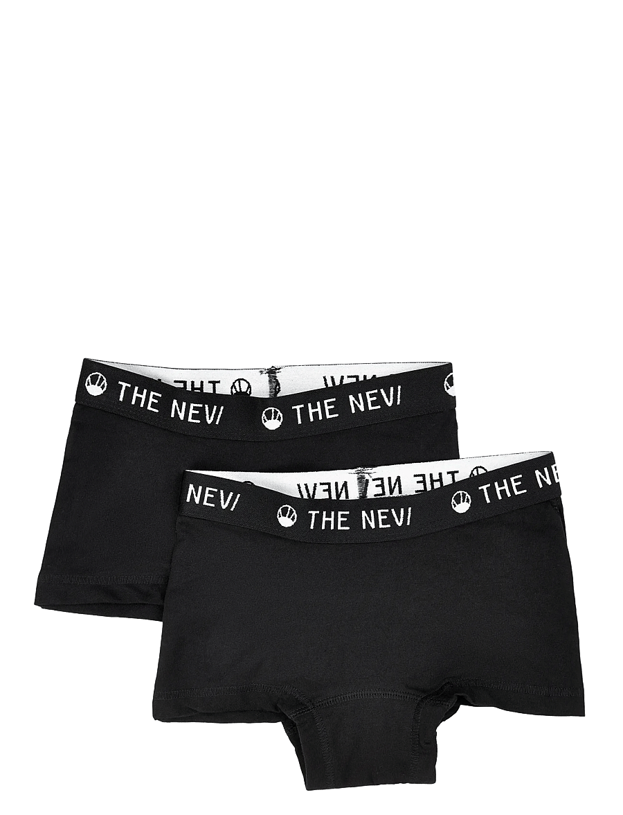 The New - 2-PACK ORGANIC HIPSTERS NOOS - aluspüksid - black/black - 1