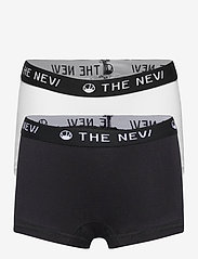 The New - 2-PACK ORGANIC HIPSTERS NOOS - bottoms - black/white - 0