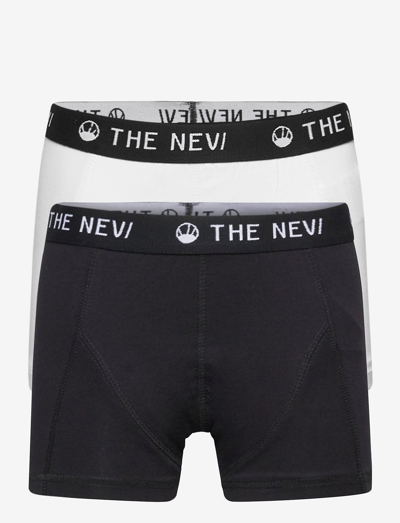 The New - 2-PACK BOXERS NOOS - underbukser - black/white - 0