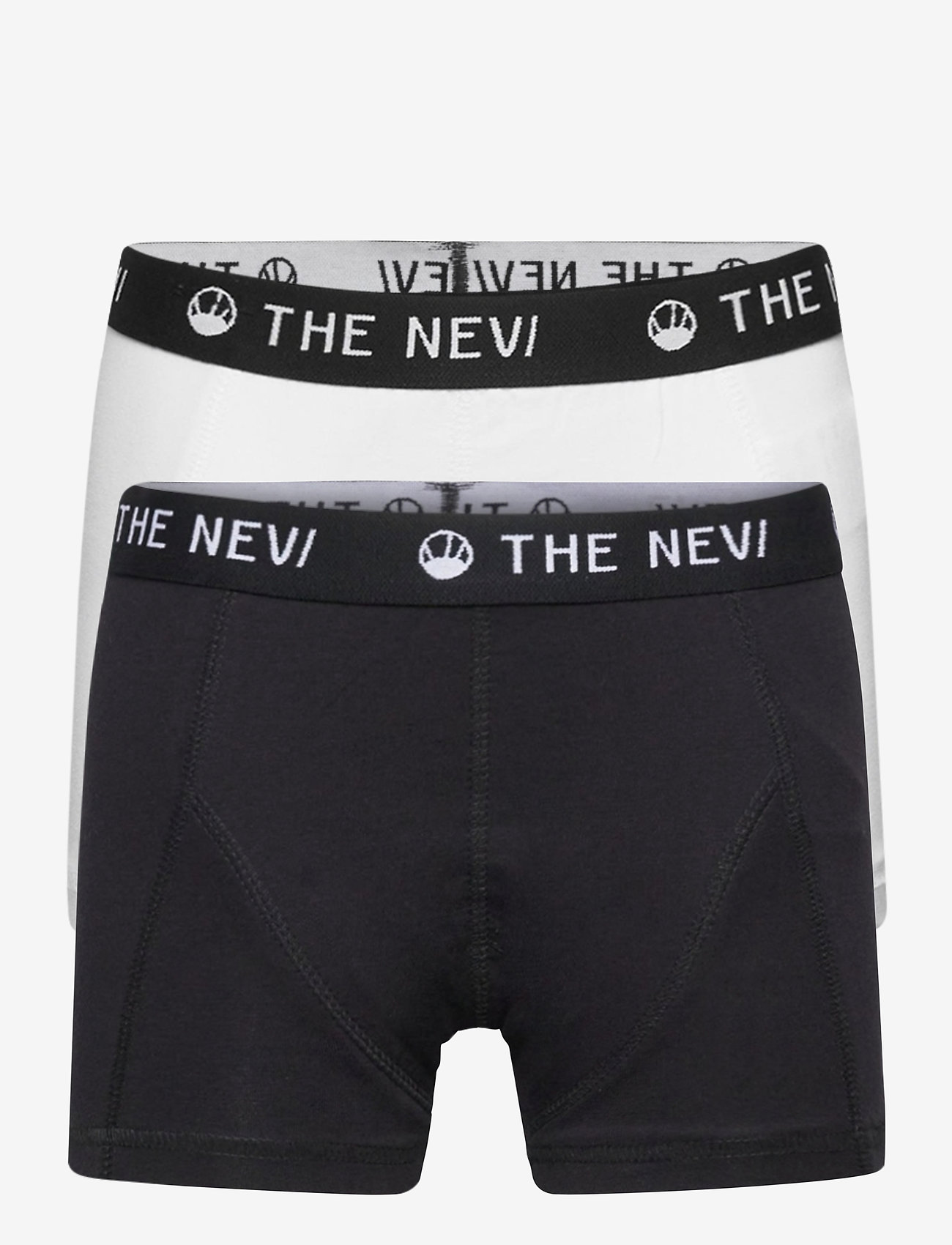 The New - 2-PACK ORGANIC BOXERS NOOS - underdele - black/white - 0