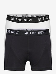 The New - 2-PACK ORGANIC BOXERS NOOS - alaosat - black/white - 0