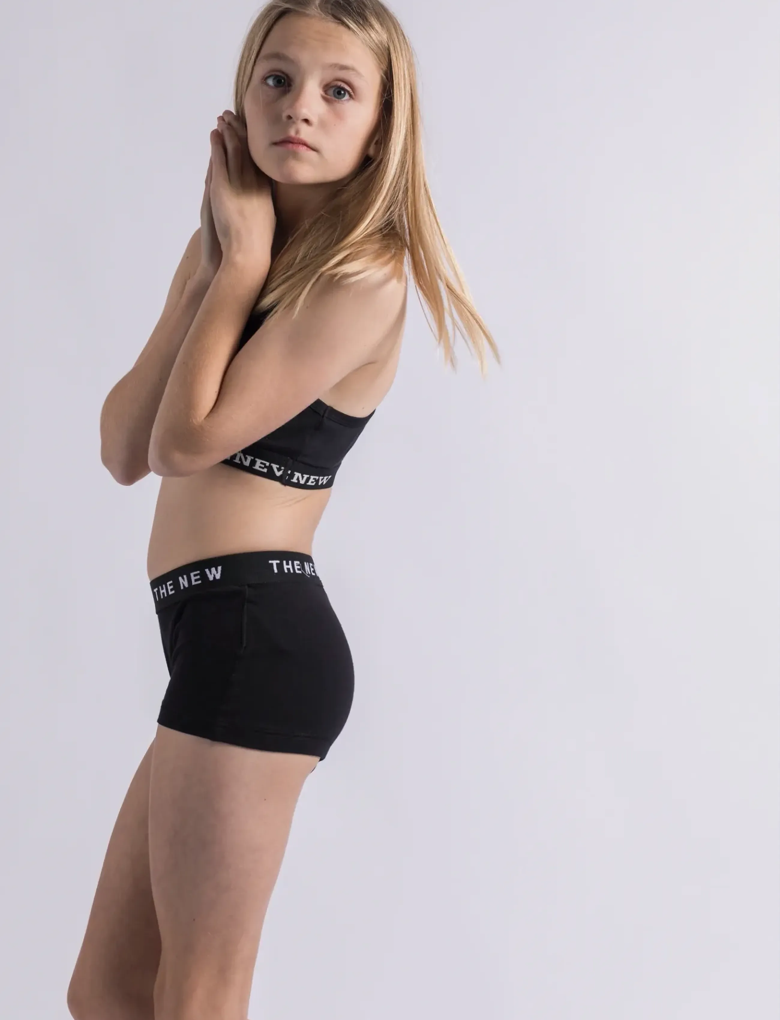 The New 2-Pack Top Noos, 122/128, Black, Undertøj > Toppe, Børn