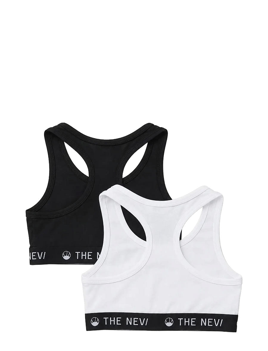 The New - 2-PACK TOP NOOS - oberteile - black/white - 2