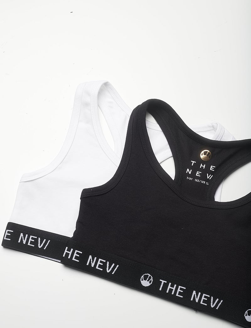 The New - 2-PACK TOP NOOS - oberteile - black/white - 1