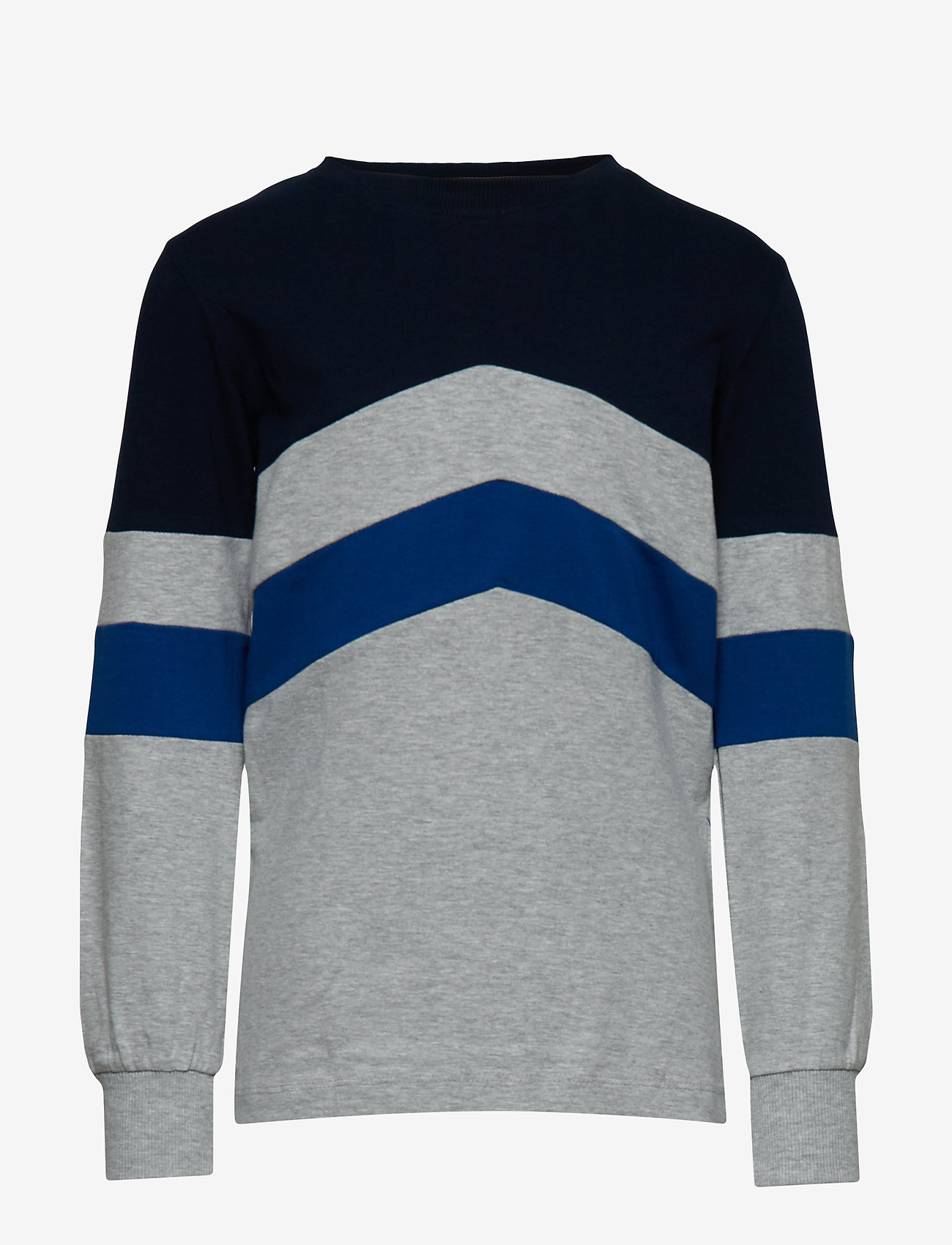 MIRO L_S TEE - LIGHT GREY MELANGE