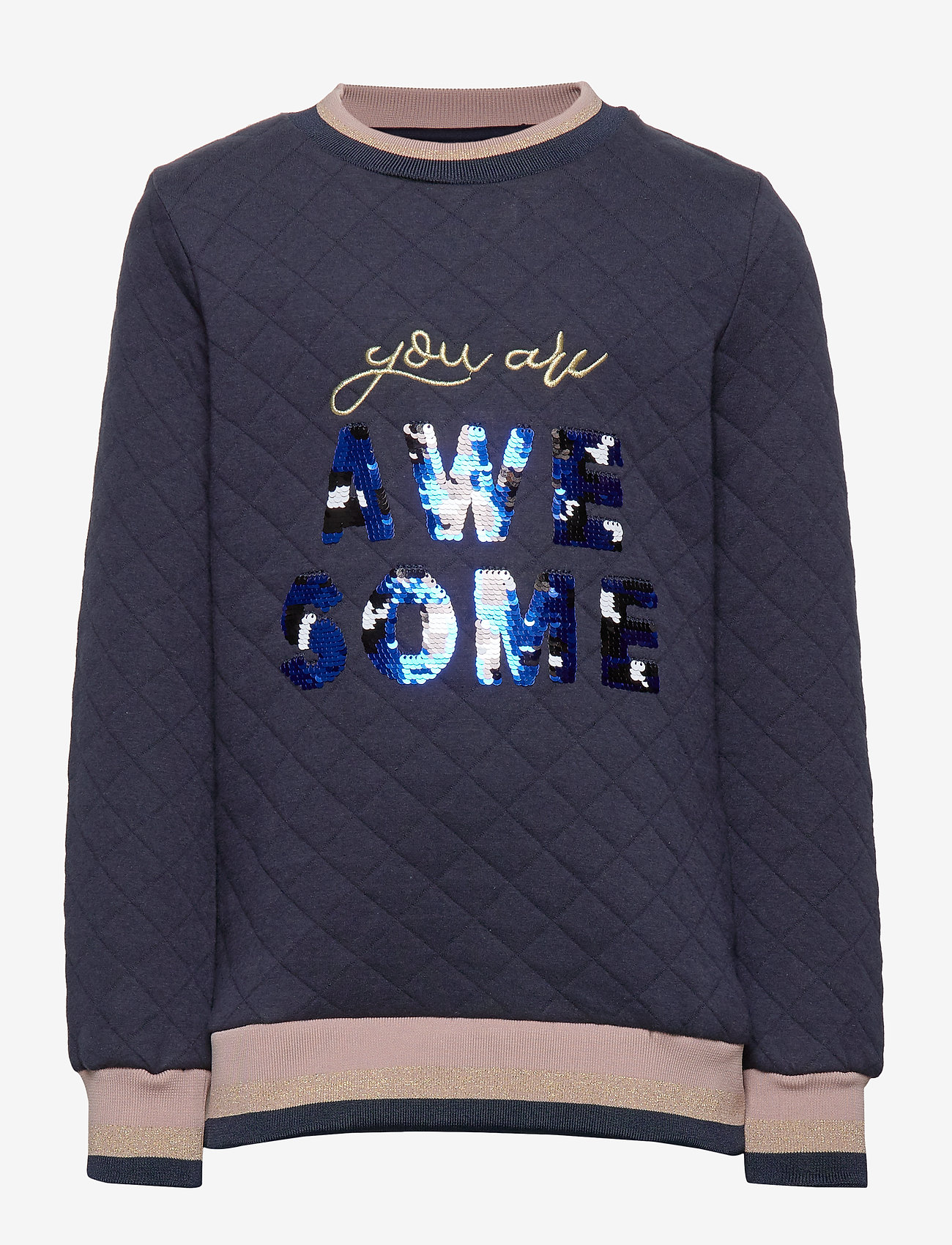 The New - MARBEL QUILTED SWEATSHIRT - black iris - 0