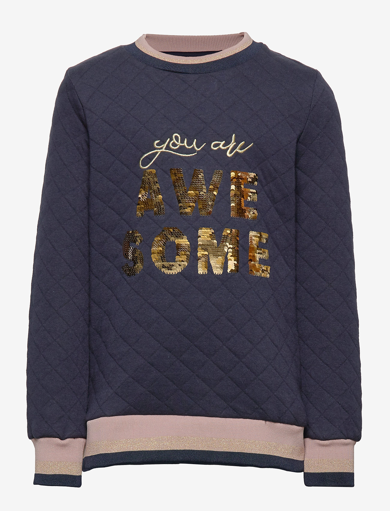 The New - MARBEL QUILTED SWEATSHIRT - black iris - 1