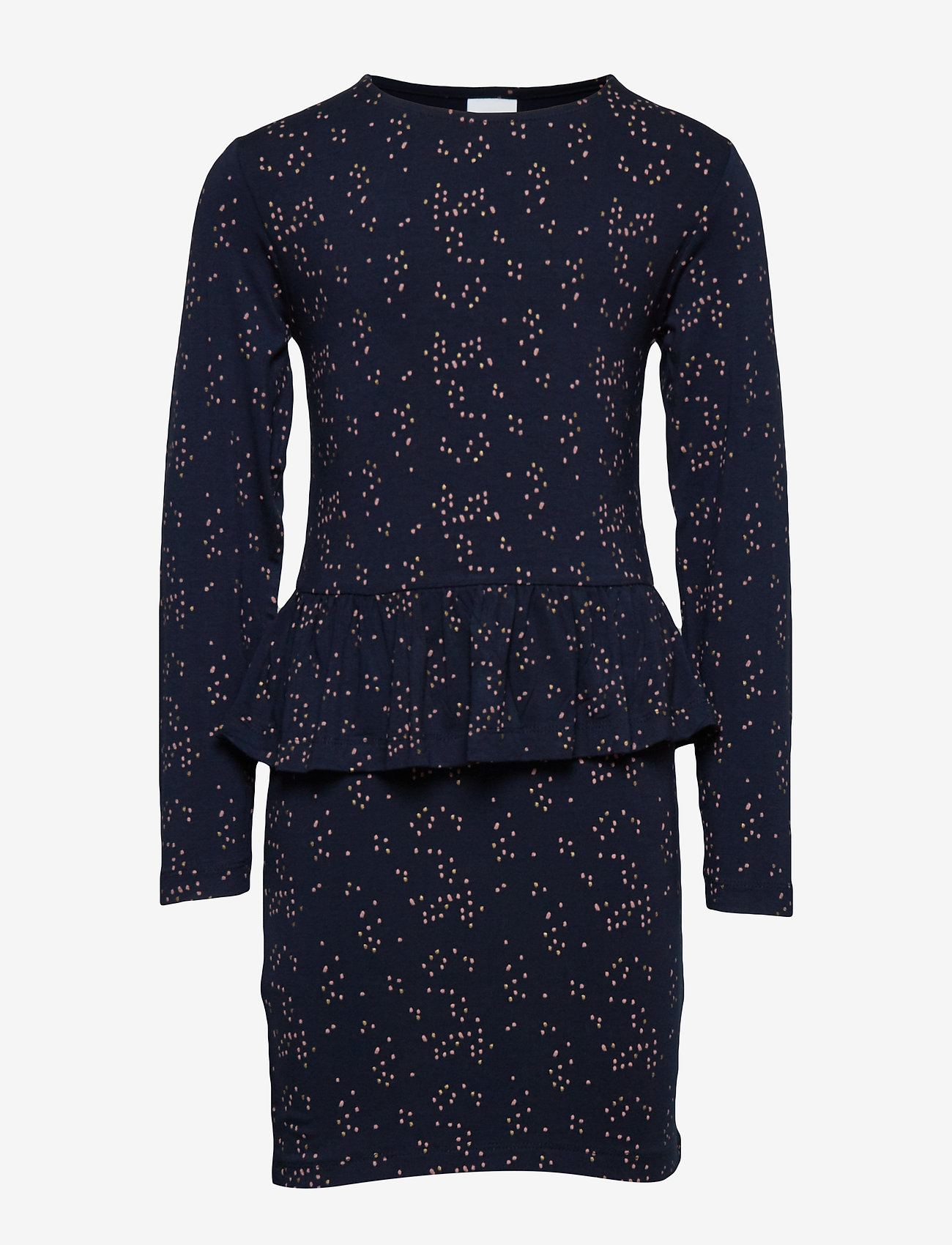 The New - MANDY L_S DRESS - black iris - 0