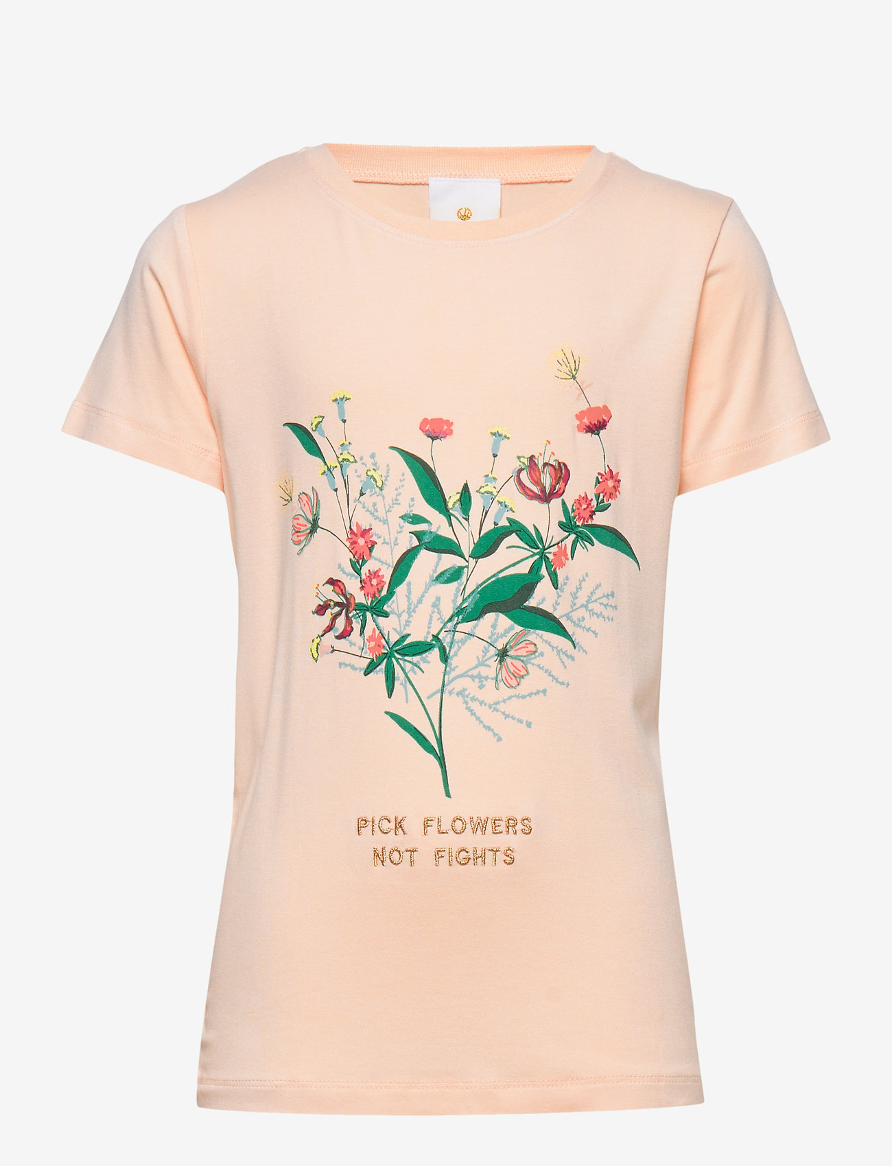 OLIVETTE S_S TEE - PEACH BLUSH