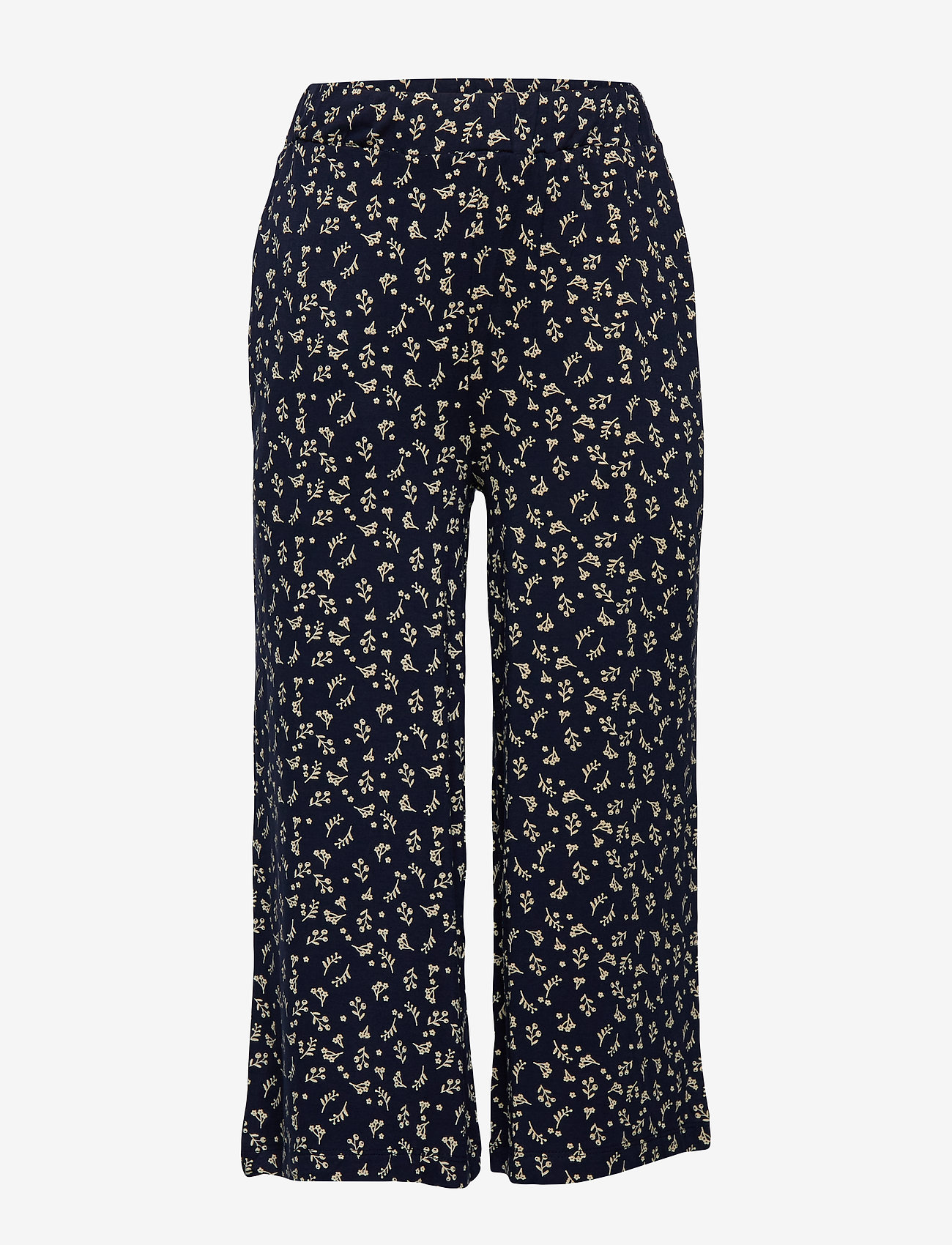 The New - OLYAH WIDE PANTS - black iris - 0