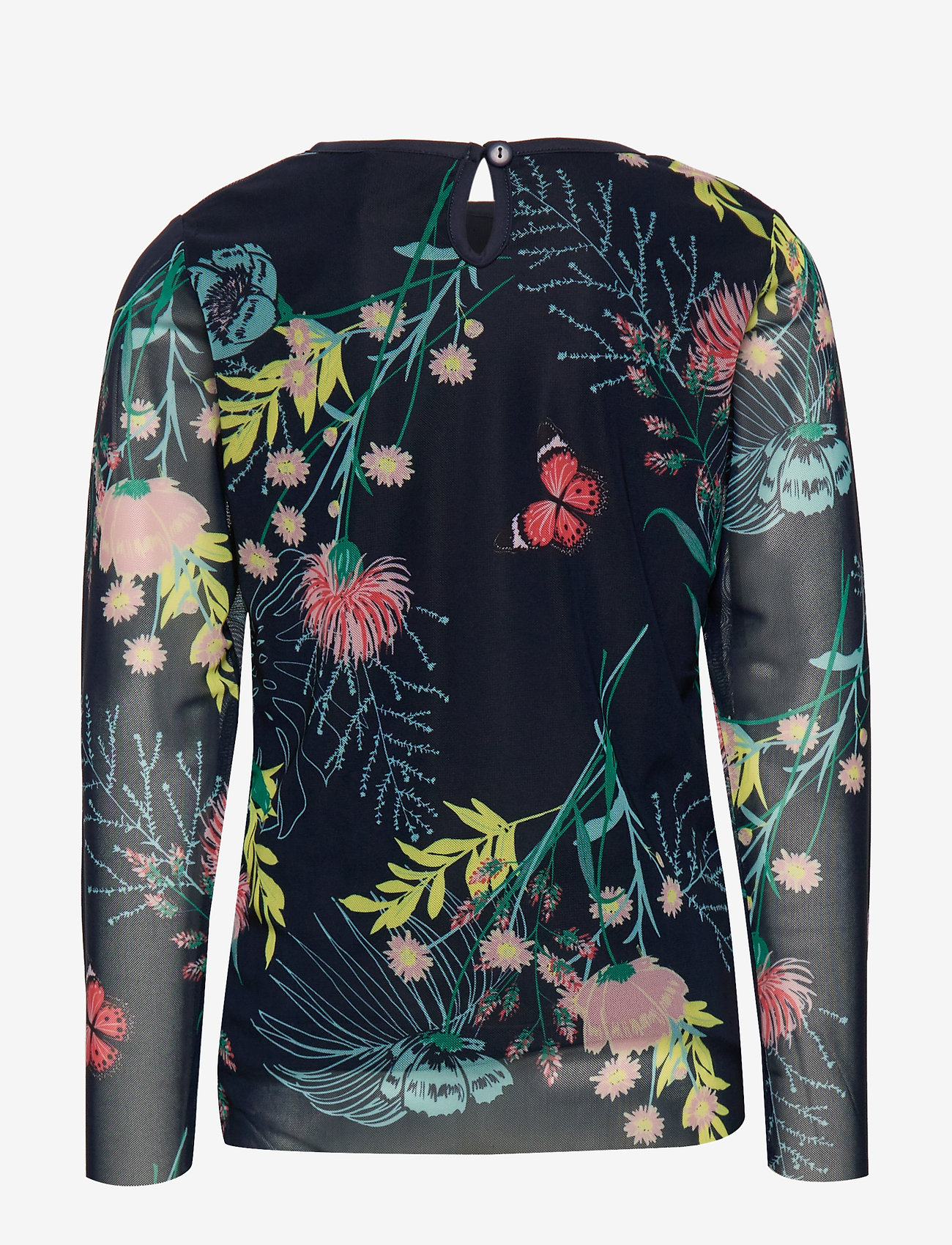The New - OXANNA L_S TOP - black iris - 1