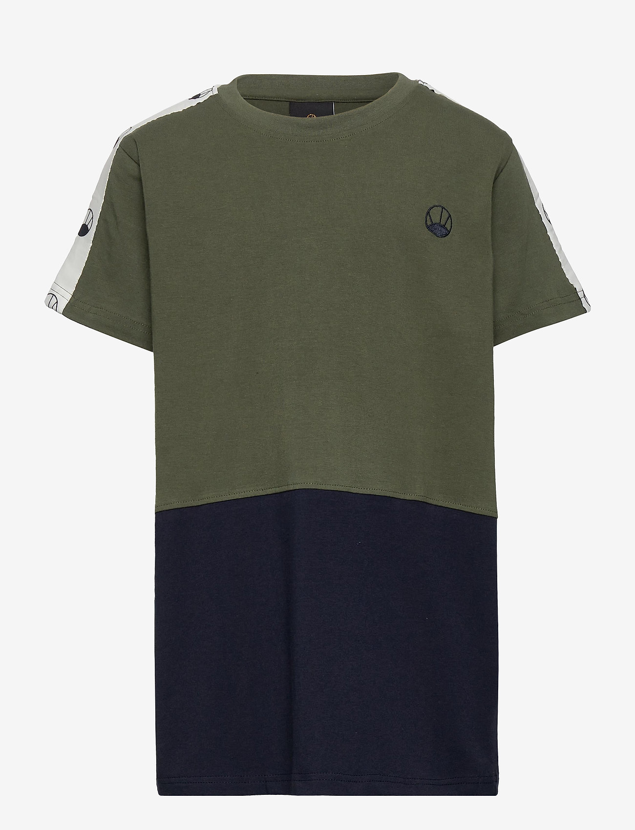 The New - POCO S_S TEE - thyme/navy blazer - 0