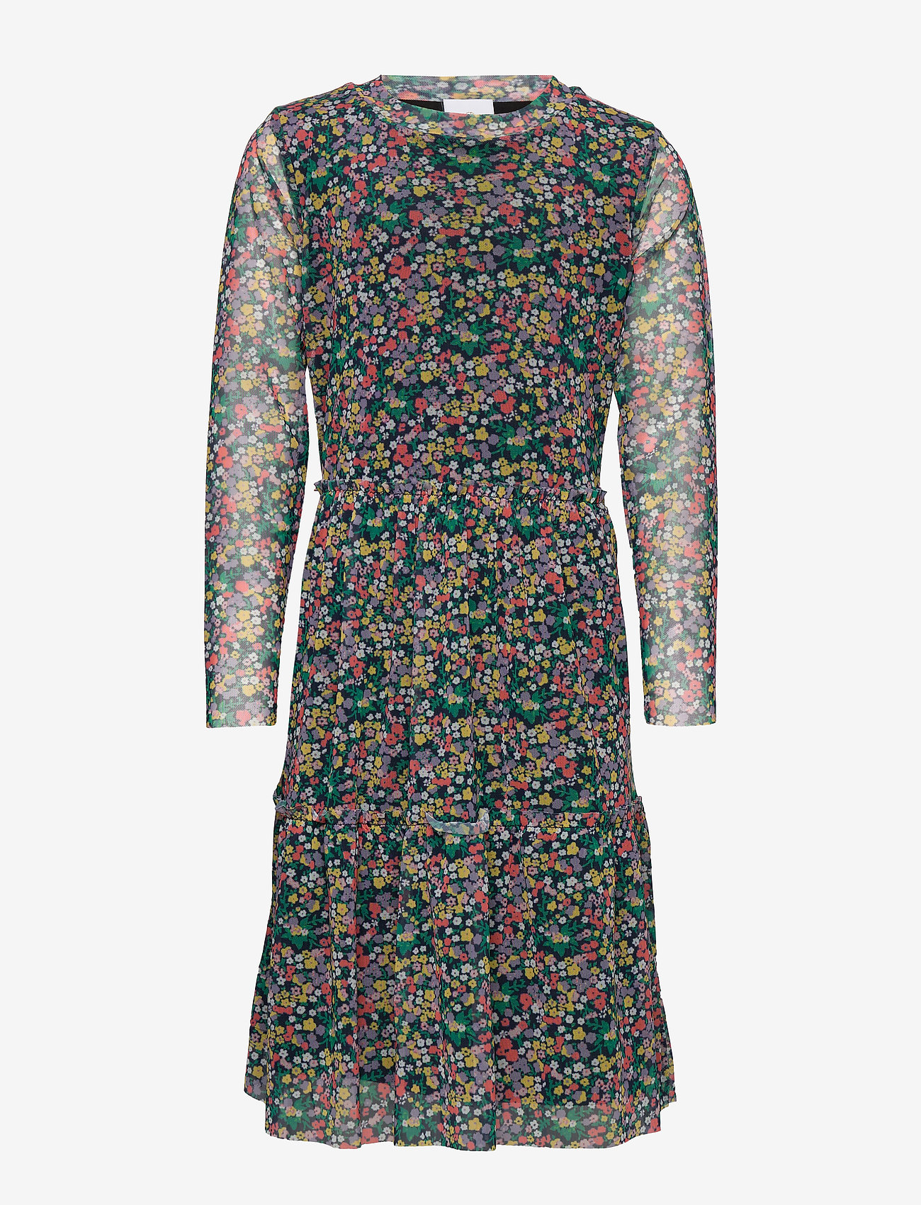 The New - PARIS L_S MESH DRESS - navy blazer - 0