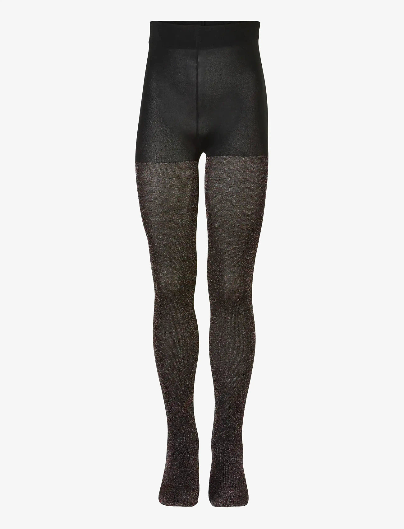 The New - 2-PACK TIGHTS GLITTER/SOLID NOOS - autumn clothing - black - 1