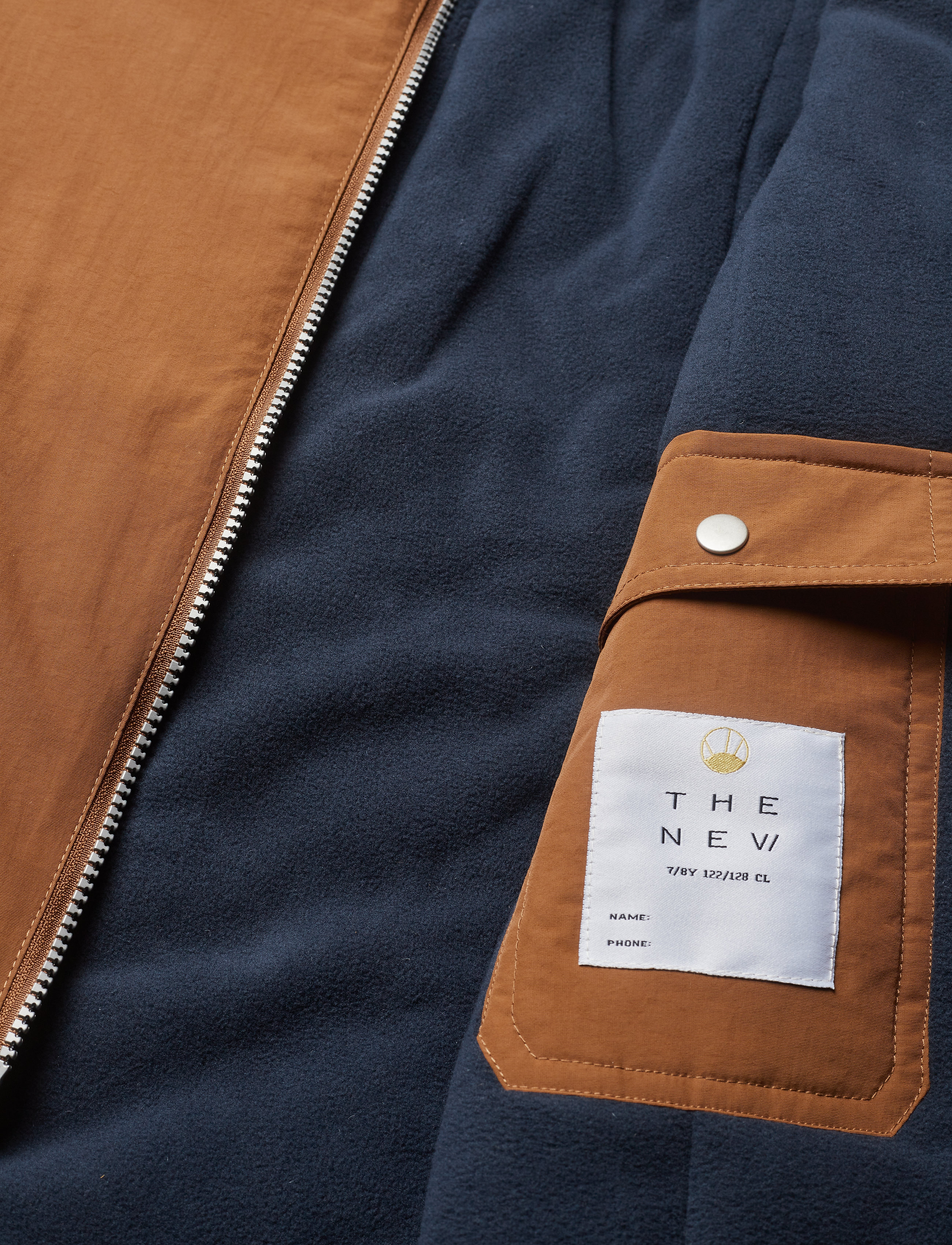 The New - TNELVO LONG JACKET - toffee - 4