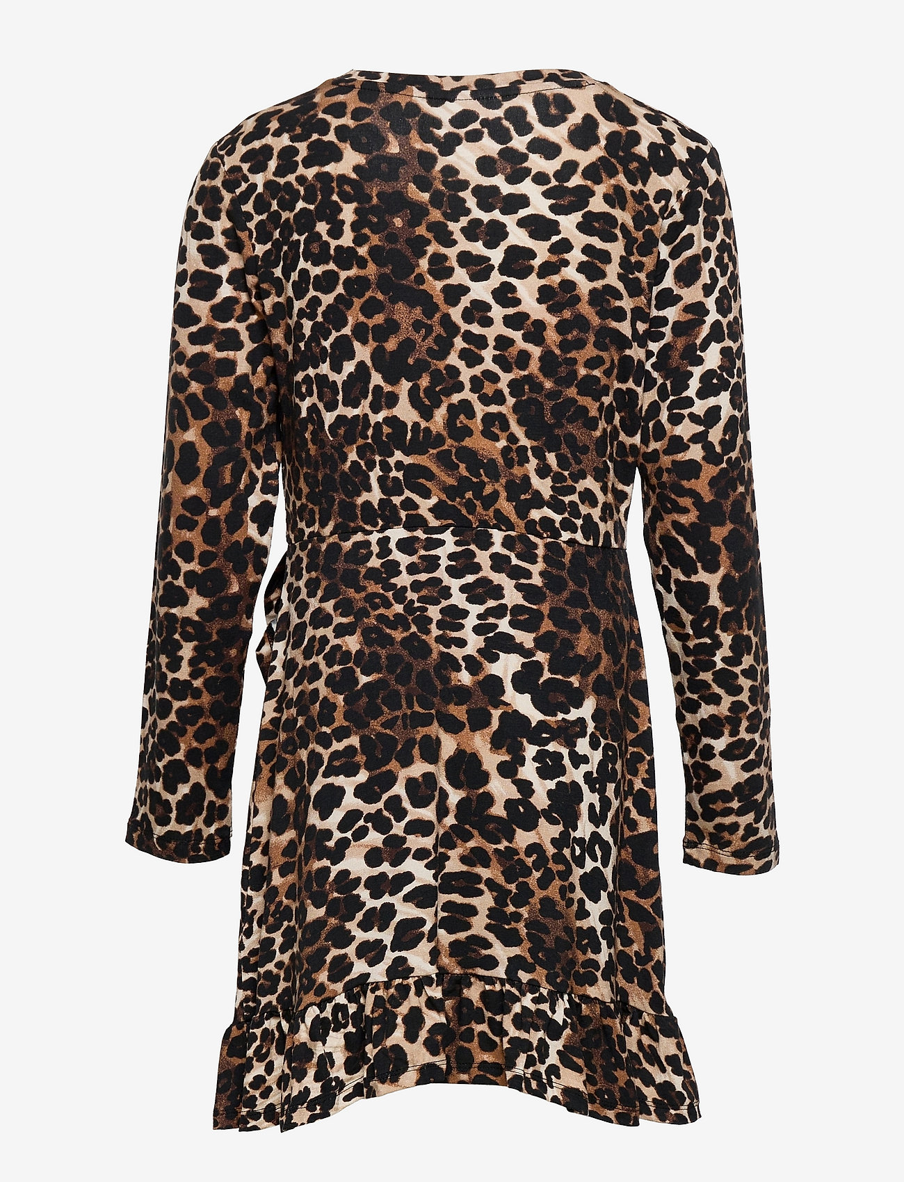 The New - PALEO L_S DRESS - brown leo - 1