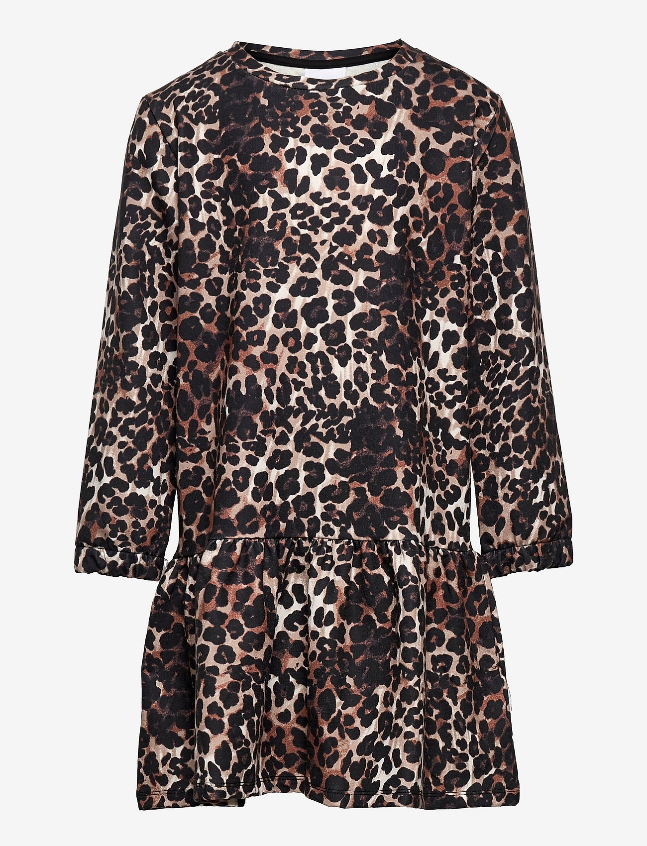 The New - PALEO SWEAT DRESS - brown leo - 0