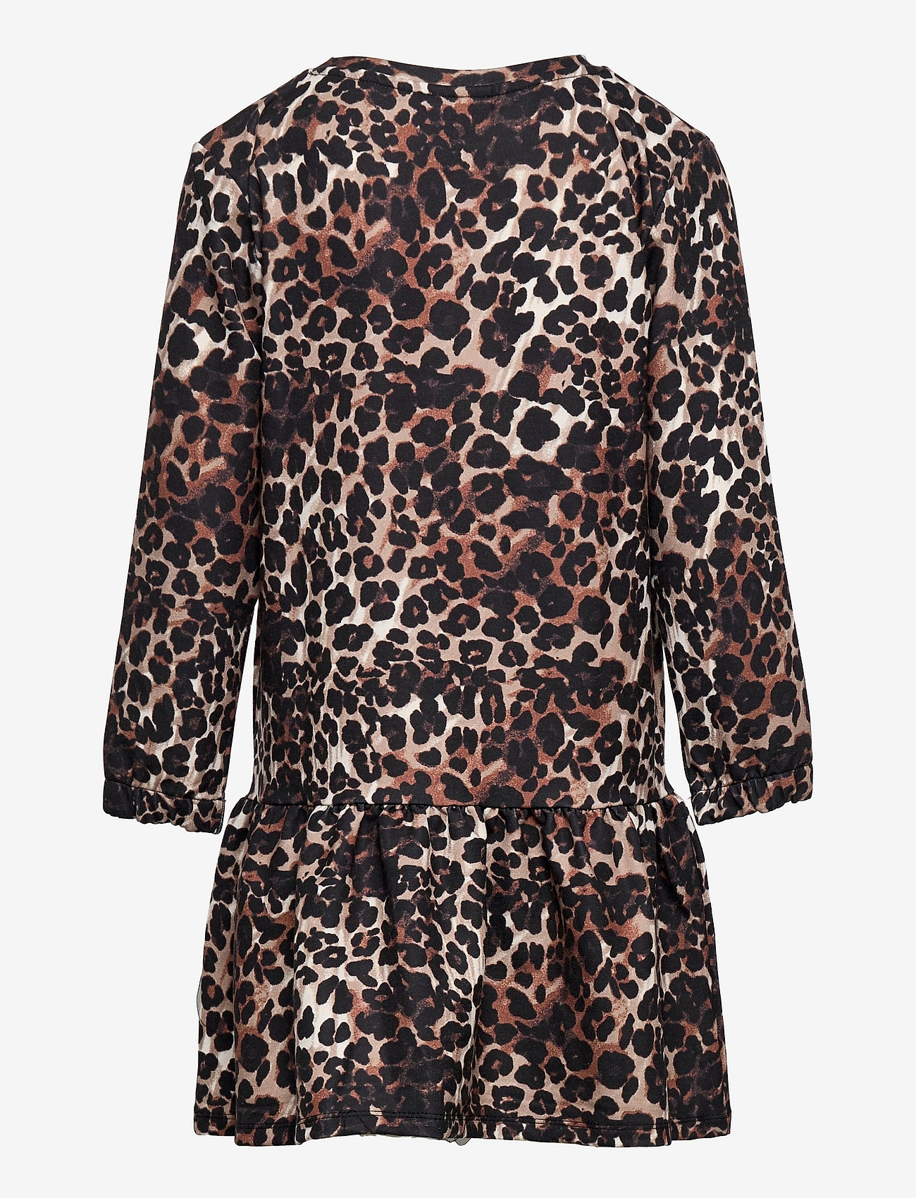 The New - PALEO SWEAT DRESS - brown leo - 1