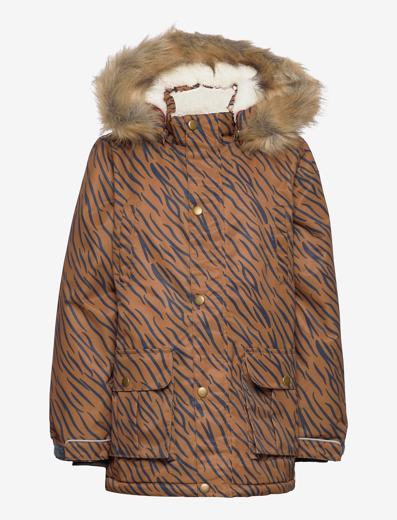 The New - TNVADRIAN TWILL JACKET - zebra aop toffee - 0