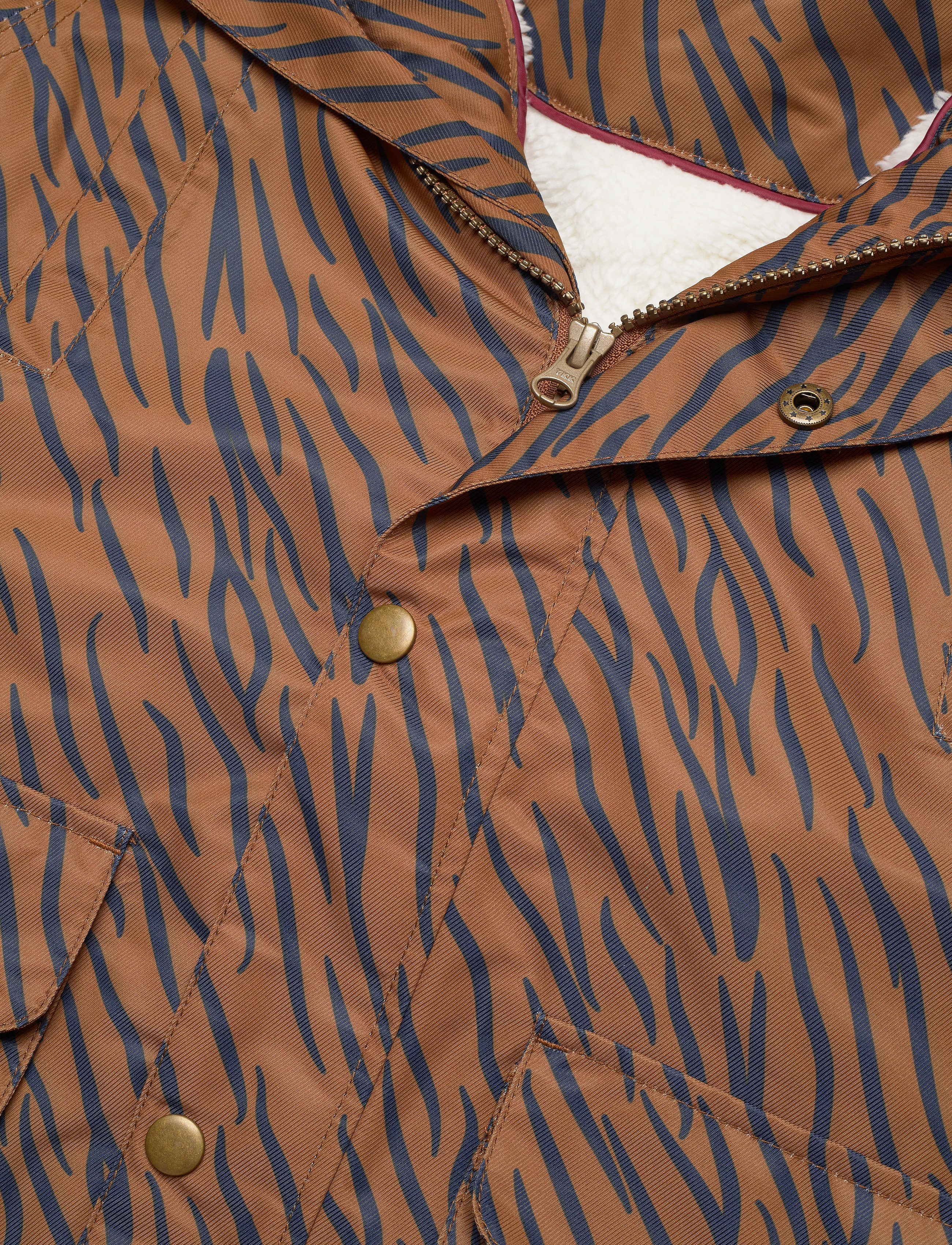 The New - TNVADRIAN TWILL JACKET - zebra aop toffee - 2